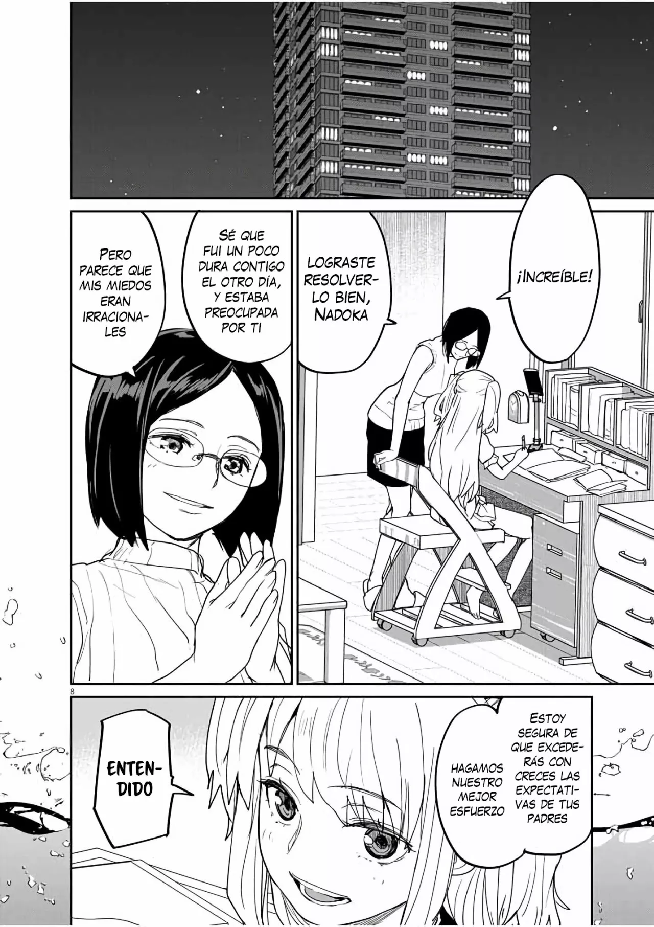 Kaii to otome to kamikakushi Capítulo 35 - Page 8