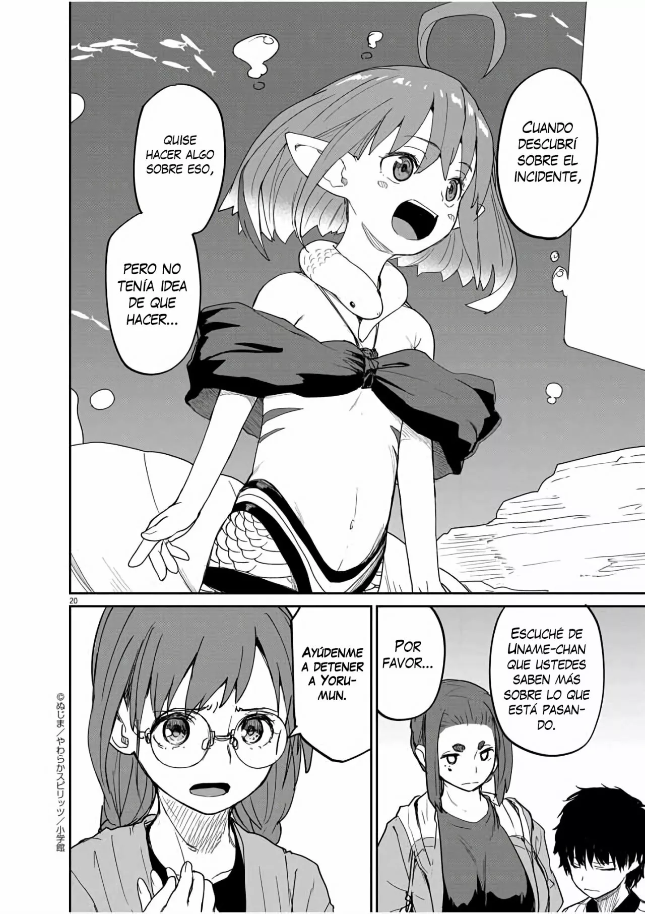 Kaii to otome to kamikakushi Capítulo 36 - Page 21