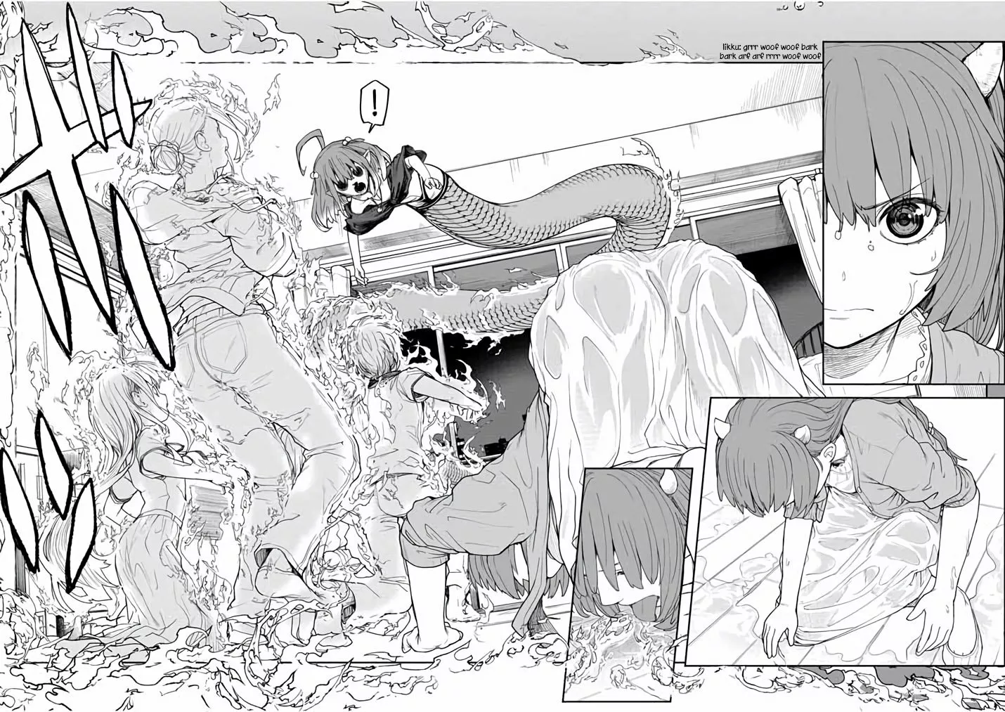 Kaii to otome to kamikakushi Capítulo 37 - Page 17