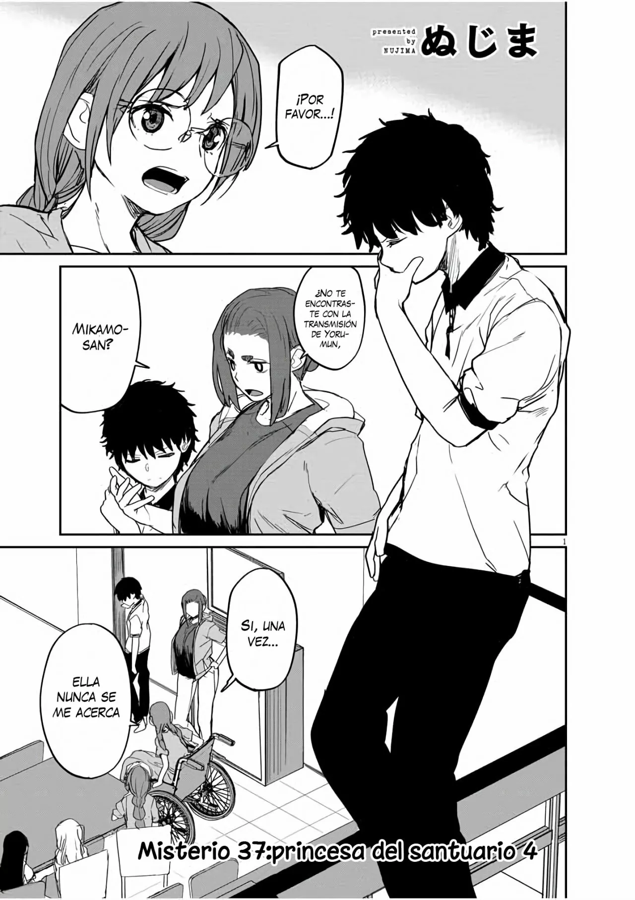 Kaii to otome to kamikakushi Capítulo 37 - Page 2
