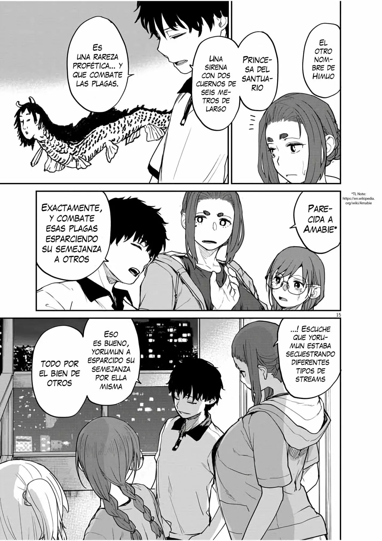 Kaii to otome to kamikakushi Capítulo 38 - Page 14