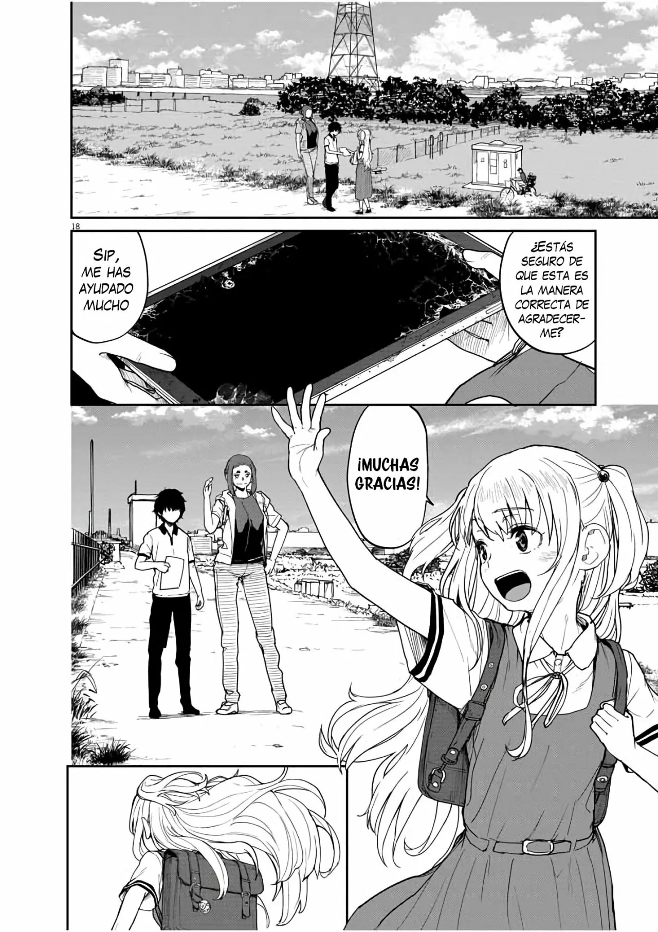 Kaii to otome to kamikakushi Capítulo 38 - Page 17