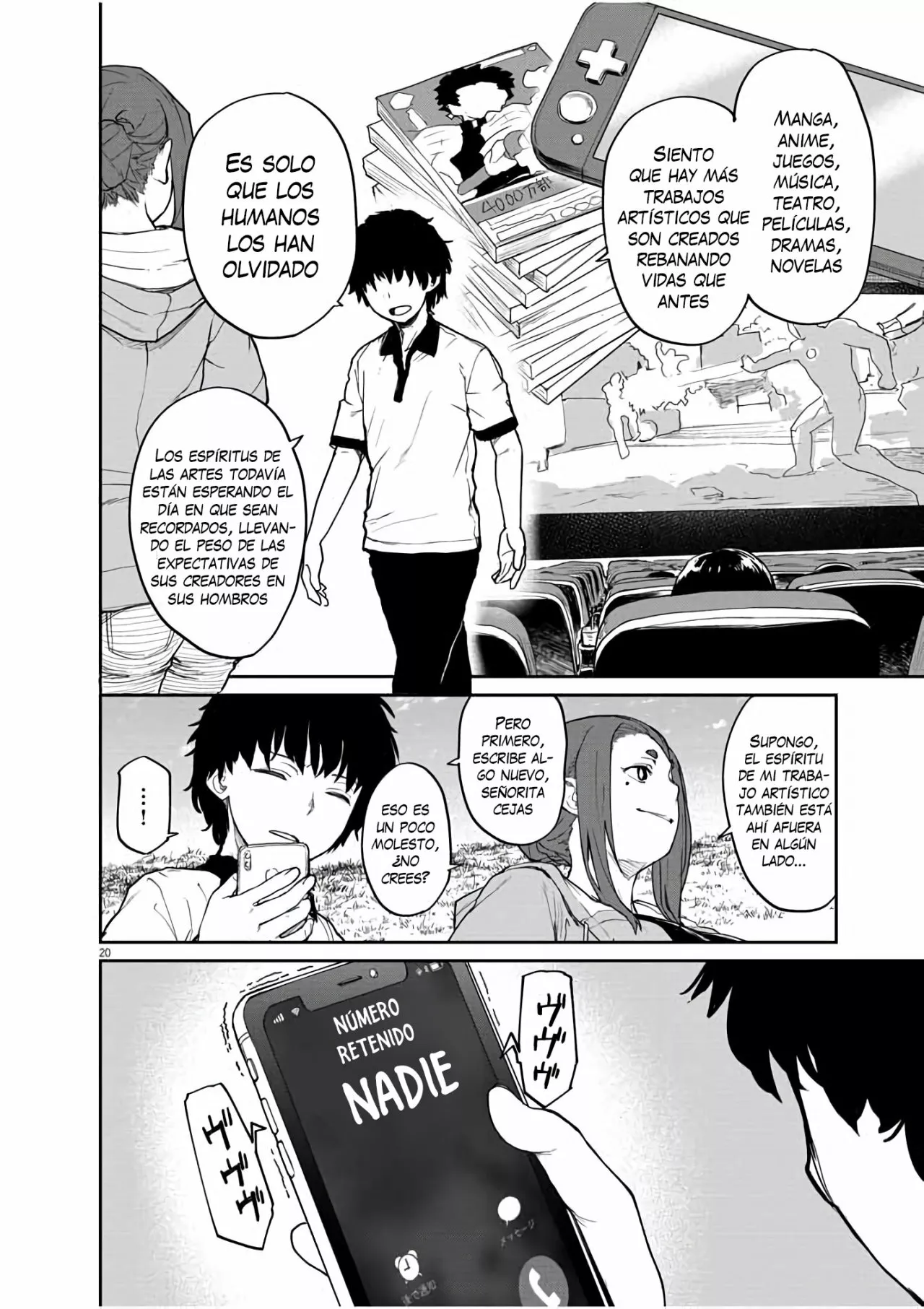 Kaii to otome to kamikakushi Capítulo 38 - Page 19