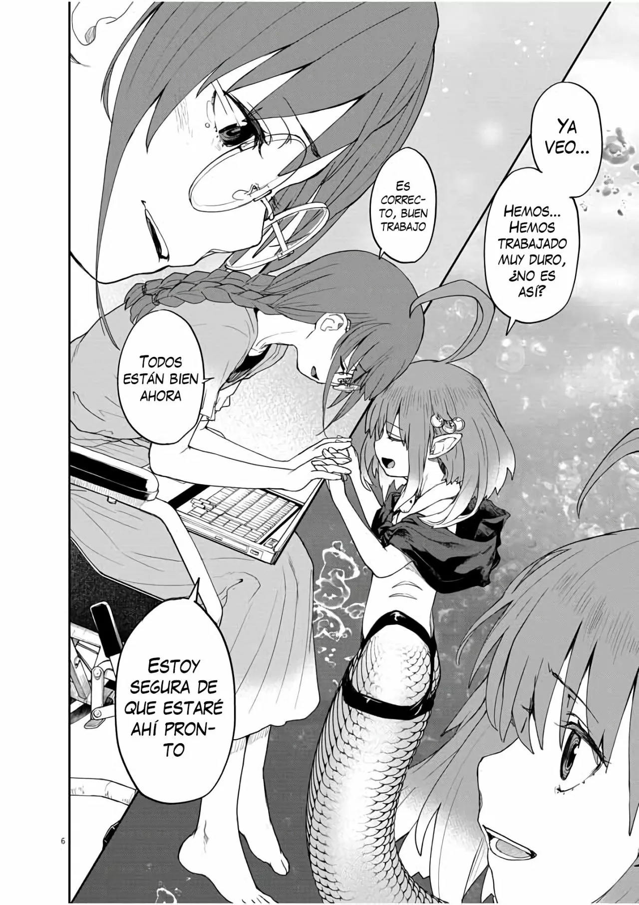 Kaii to otome to kamikakushi Capítulo 38 - Page 7