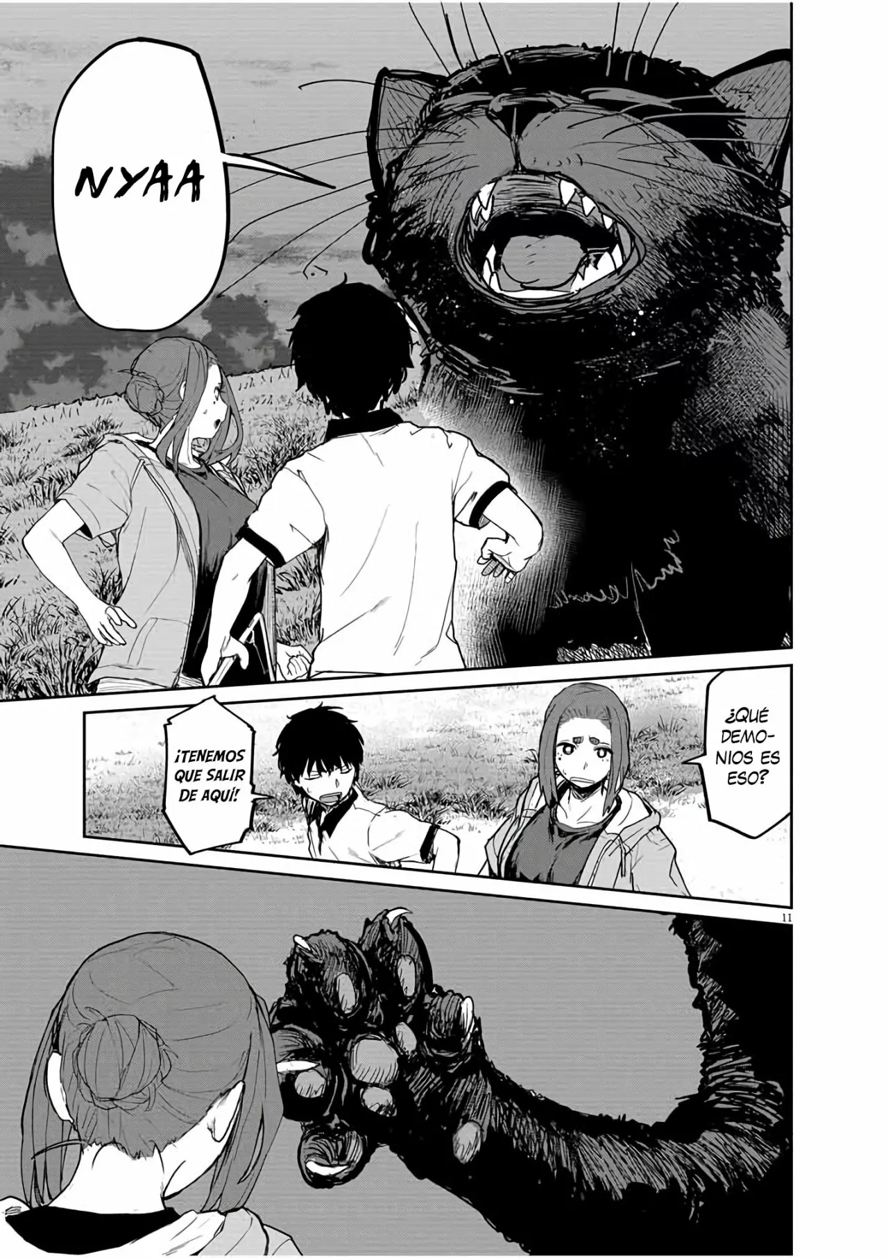 Kaii to otome to kamikakushi Capítulo 39 - Page 11