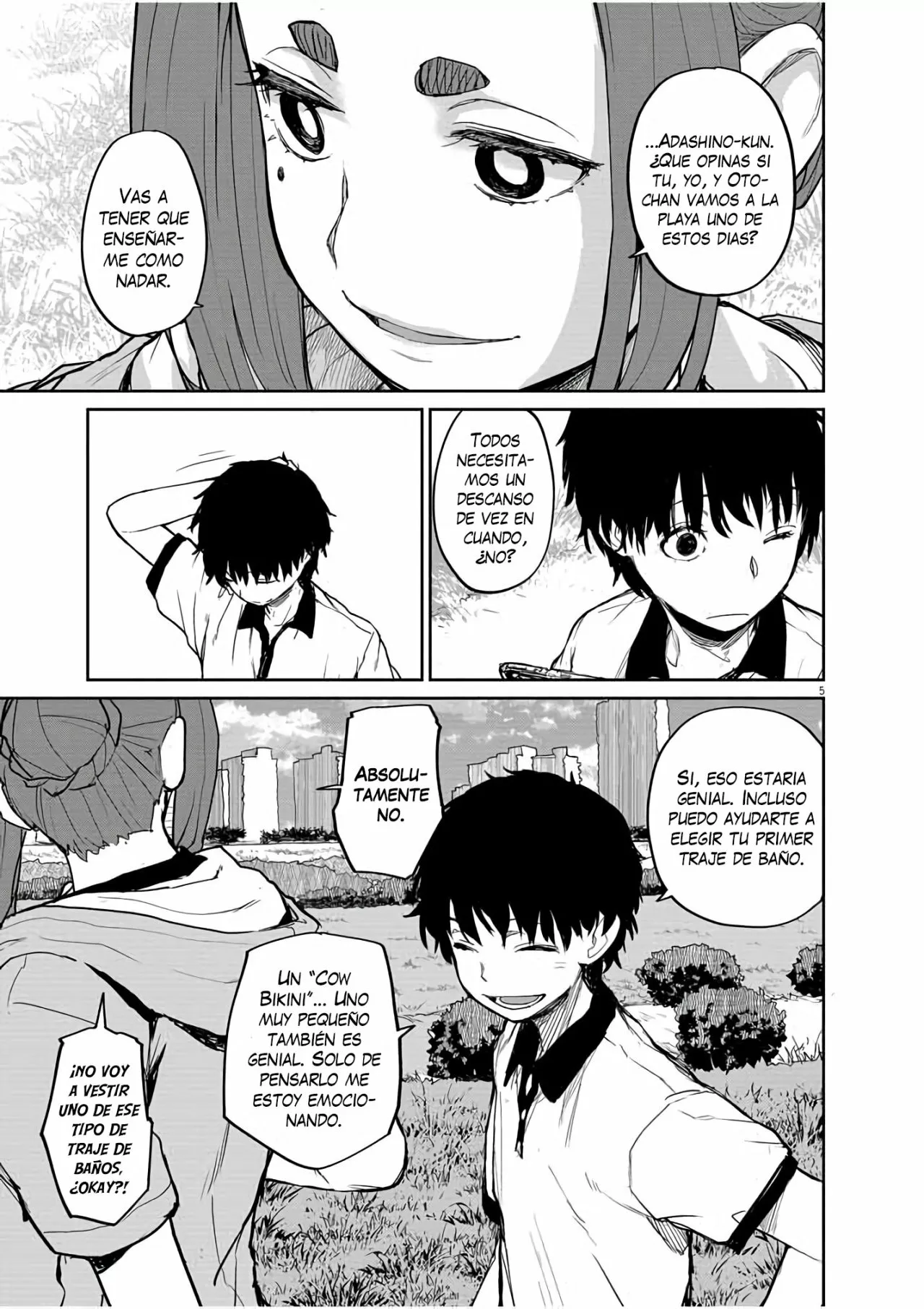 Kaii to otome to kamikakushi Capítulo 39 - Page 6