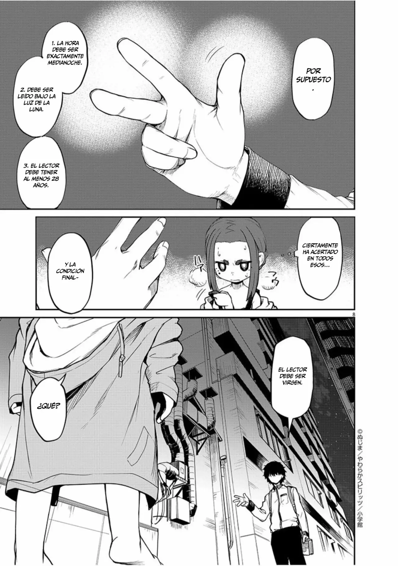 Kaii to otome to kamikakushi Capítulo 4 - Page 9