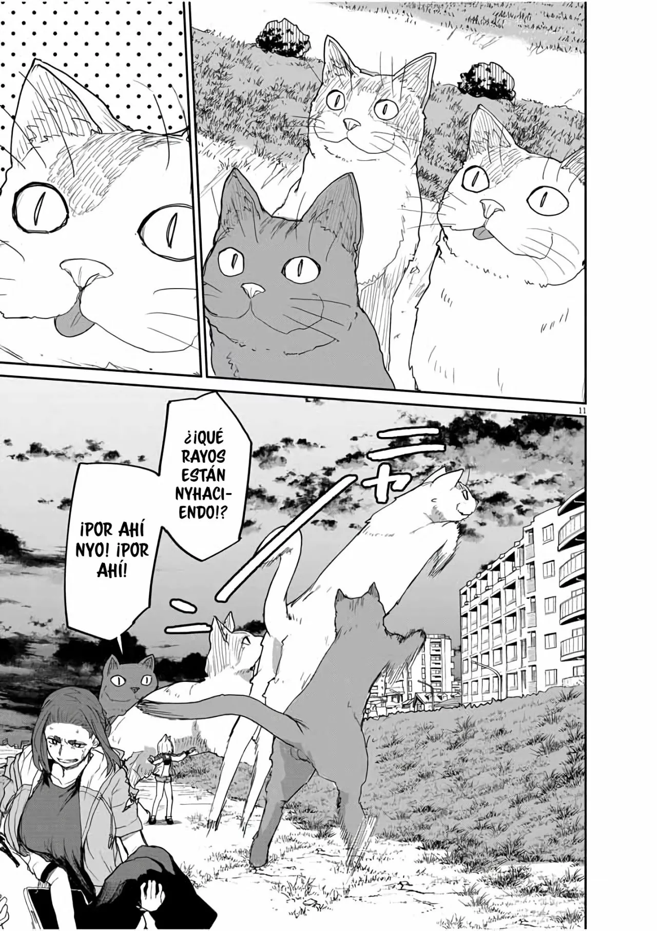 Kaii to otome to kamikakushi Capítulo 40 - Page 12