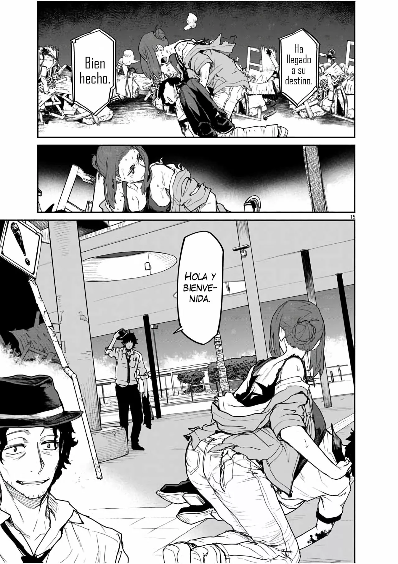Kaii to otome to kamikakushi Capítulo 40 - Page 16