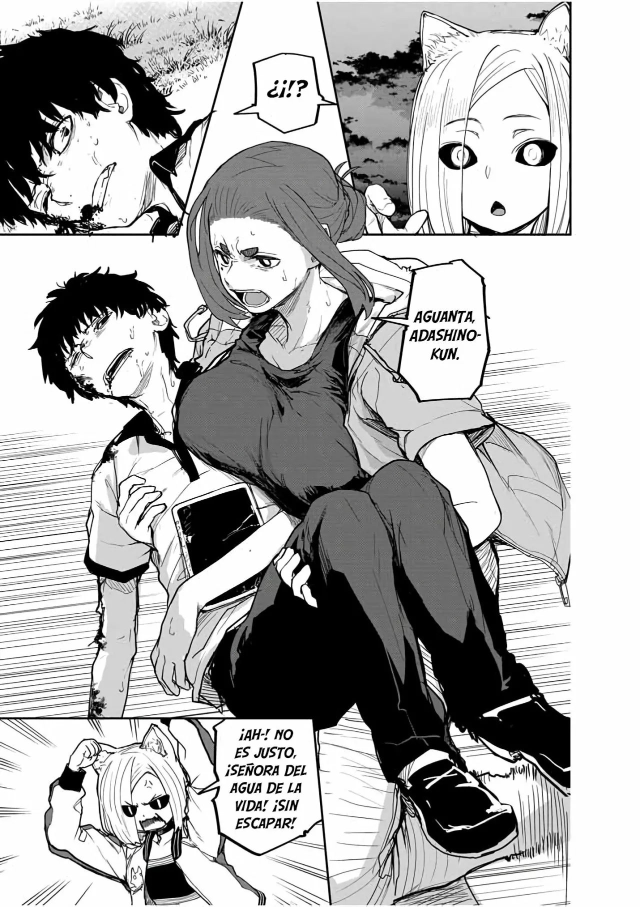Kaii to otome to kamikakushi Capítulo 40 - Page 4