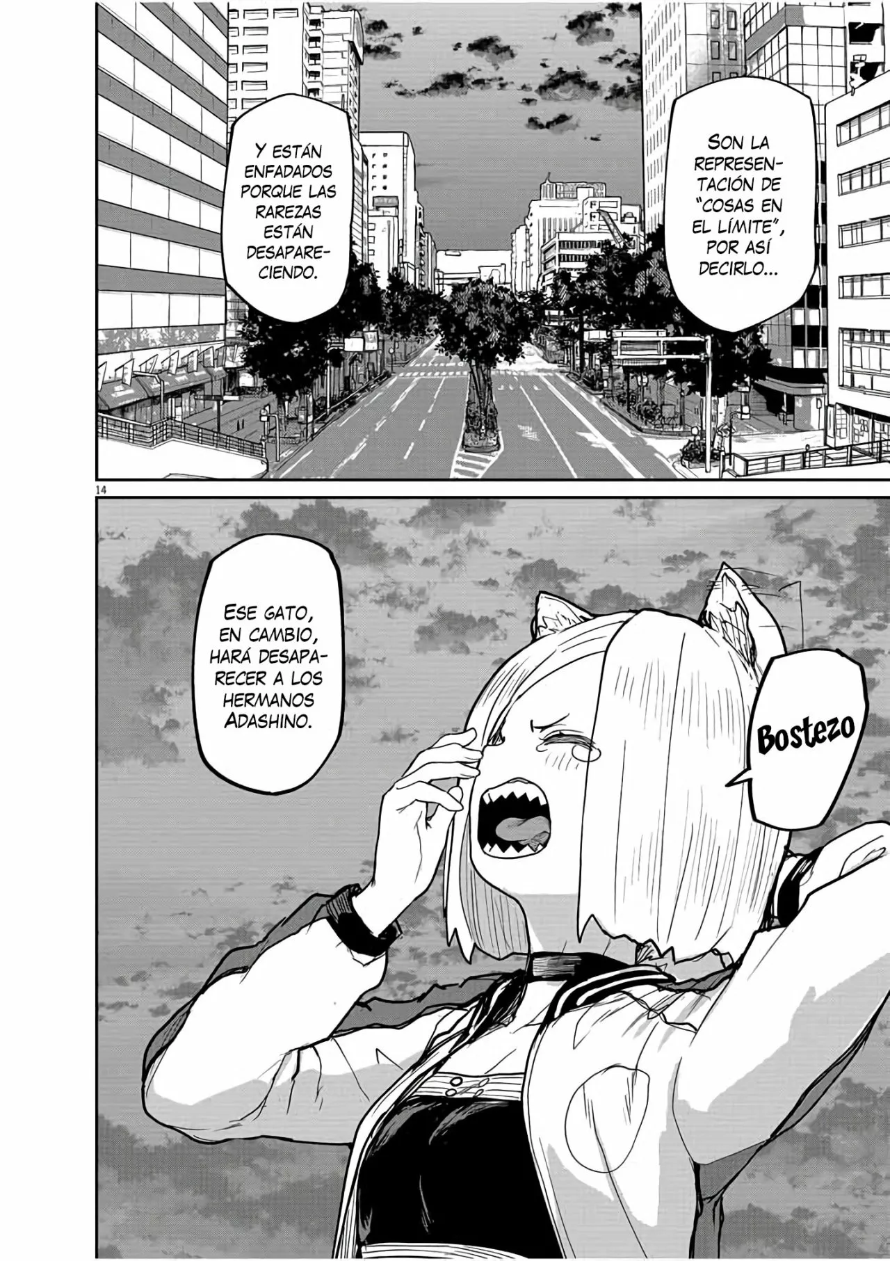 Kaii to otome to kamikakushi Capítulo 41 - Page 15
