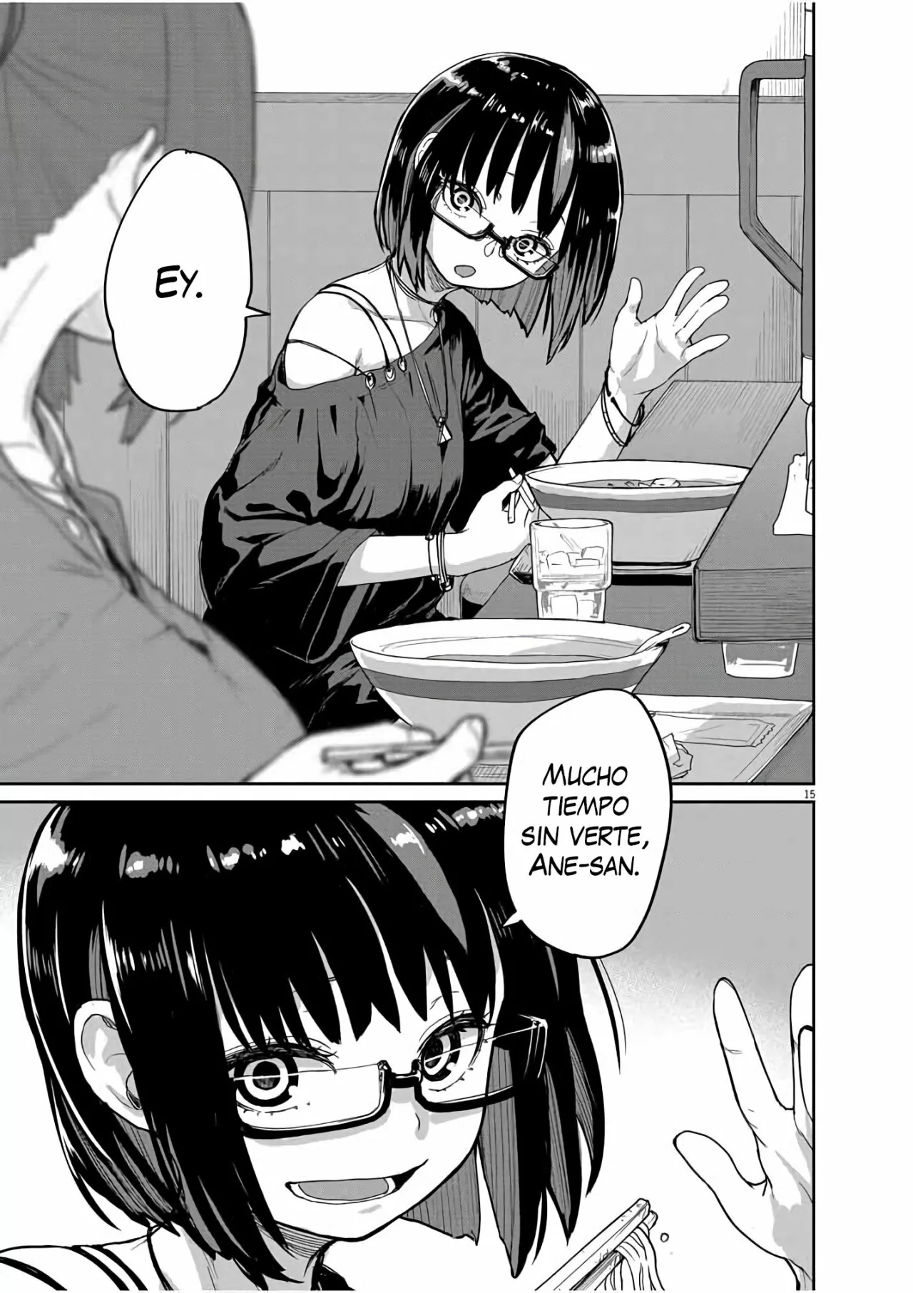 Kaii to otome to kamikakushi Capítulo 42 - Page 16
