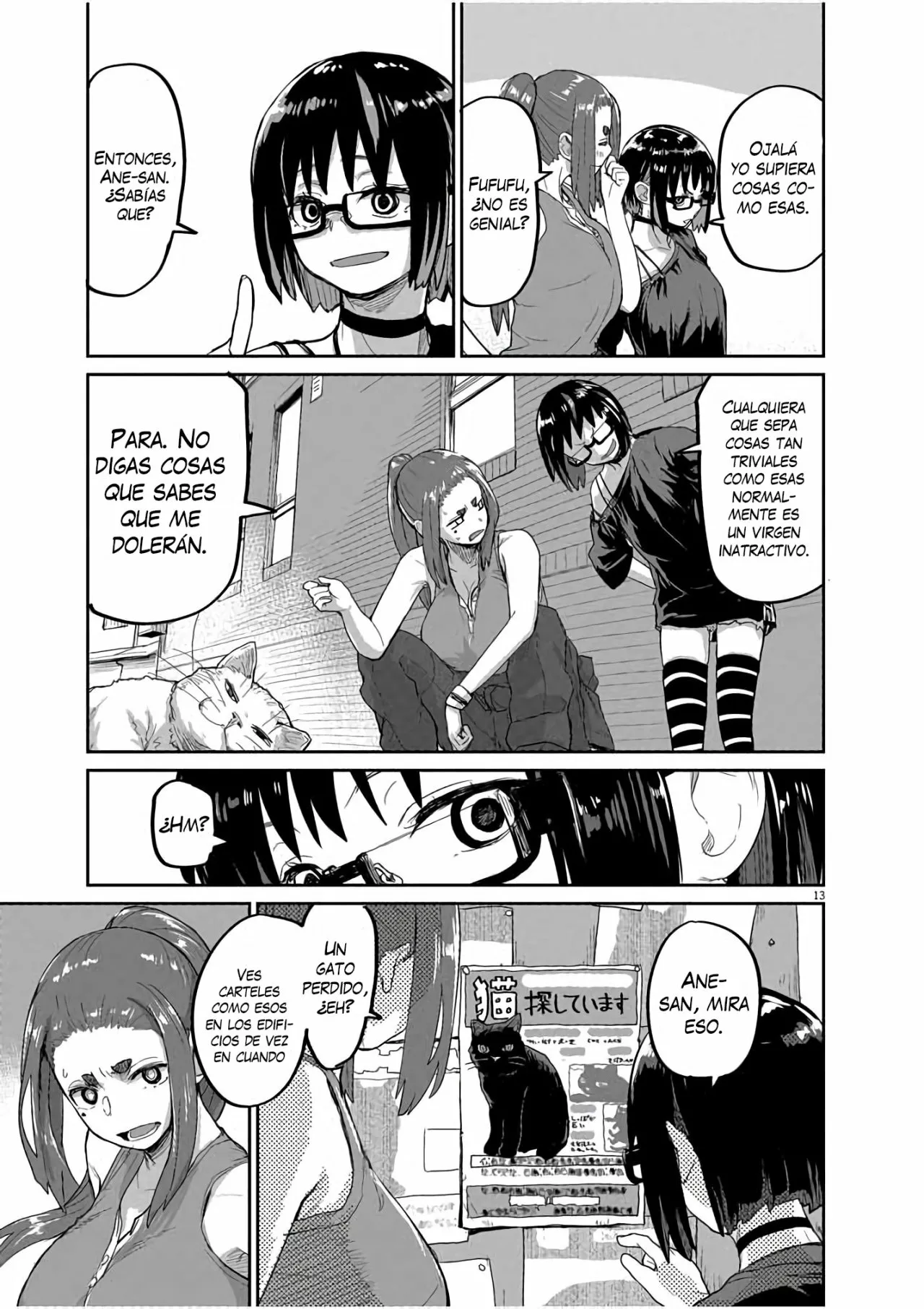 Kaii to otome to kamikakushi Capítulo 43 - Page 14