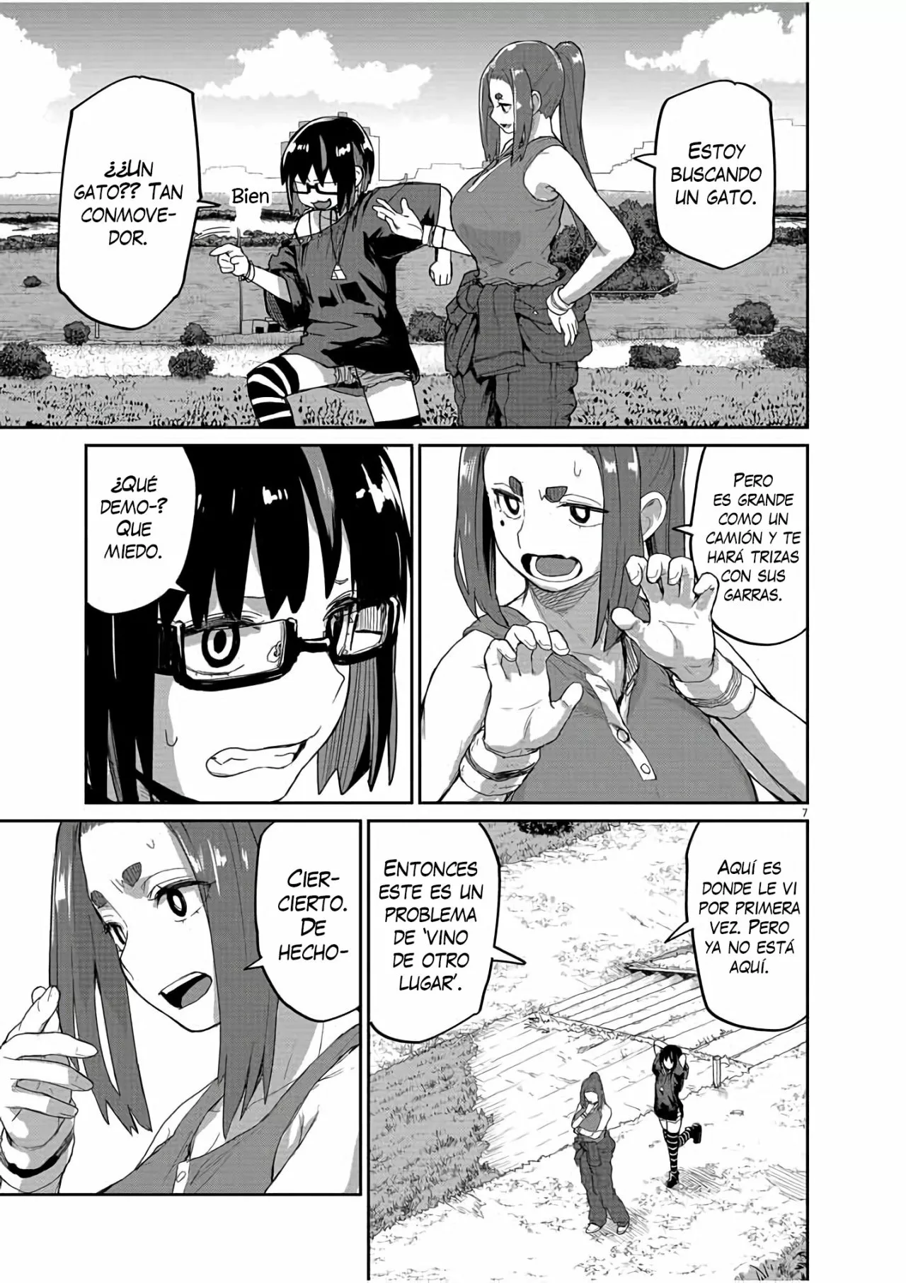 Kaii to otome to kamikakushi Capítulo 43 - Page 8