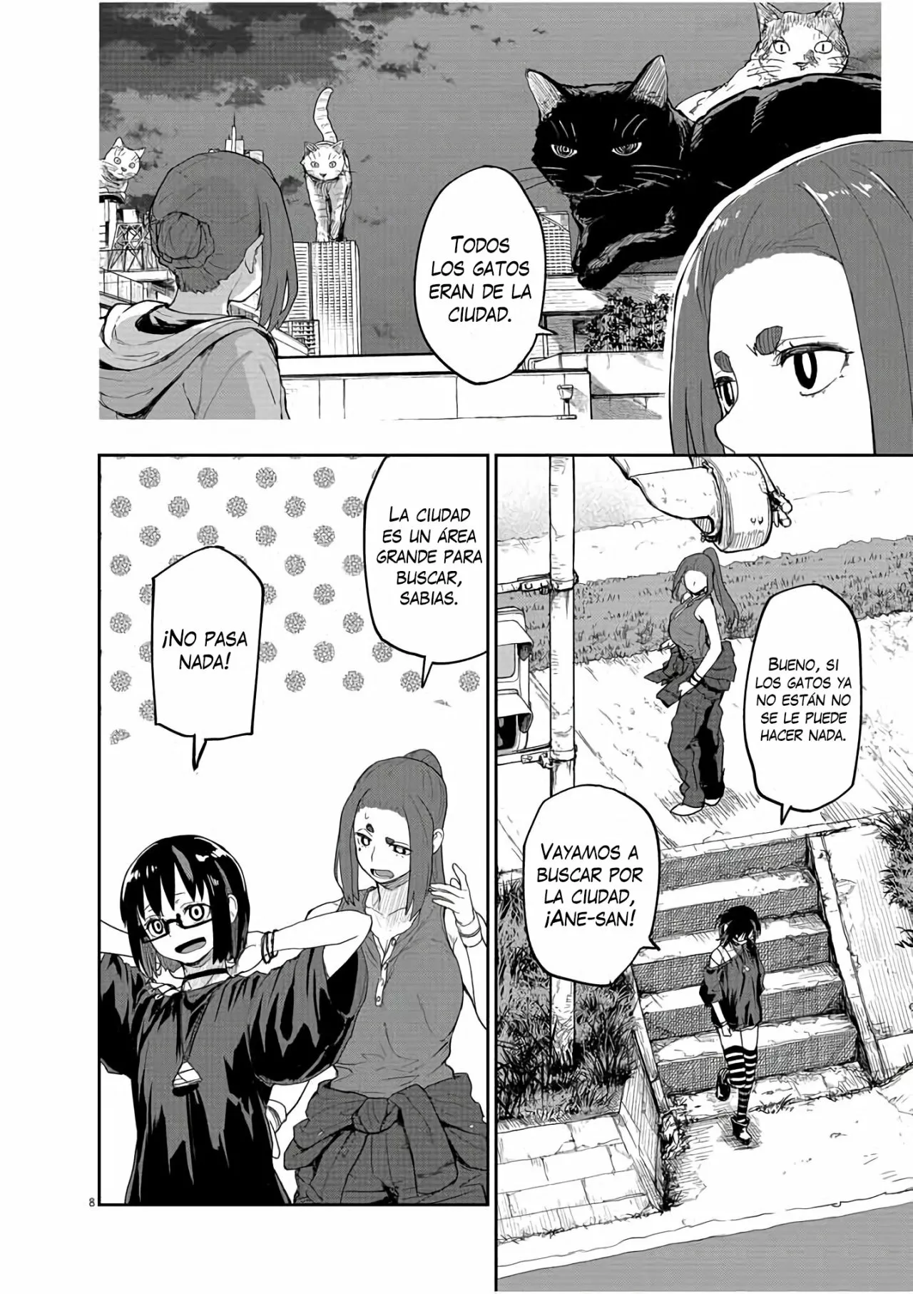 Kaii to otome to kamikakushi Capítulo 43 - Page 9