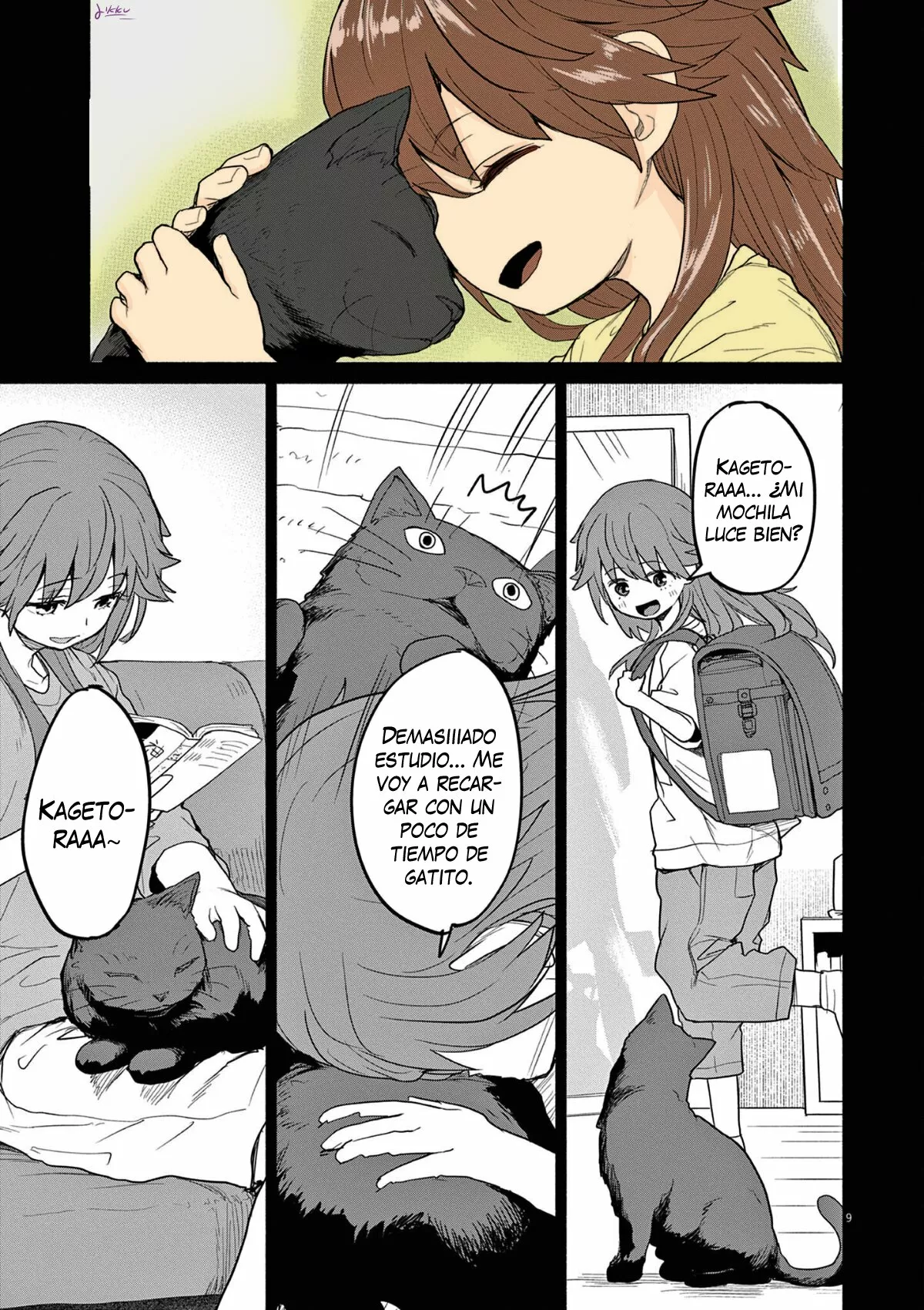 Kaii to otome to kamikakushi Capítulo 45 - Page 11