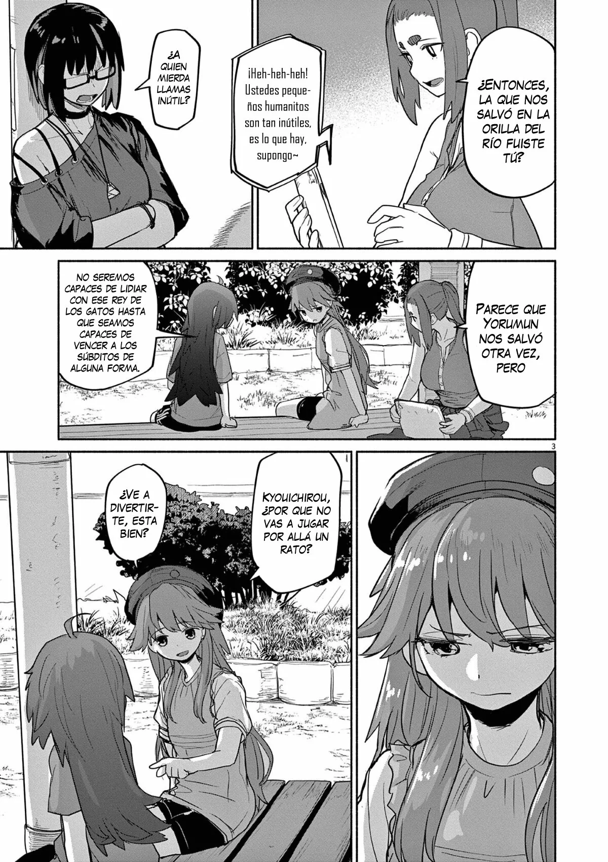 Kaii to otome to kamikakushi Capítulo 45 - Page 4
