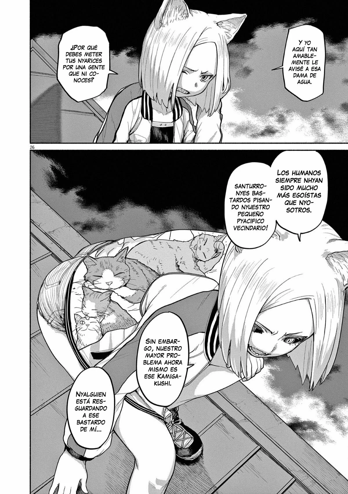 Kaii to otome to kamikakushi Capítulo 46 - Page 11