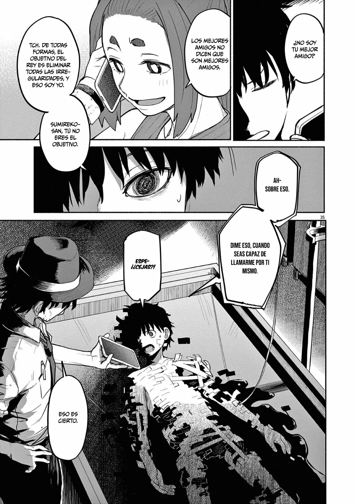 Kaii to otome to kamikakushi Capítulo 47 - Page 7