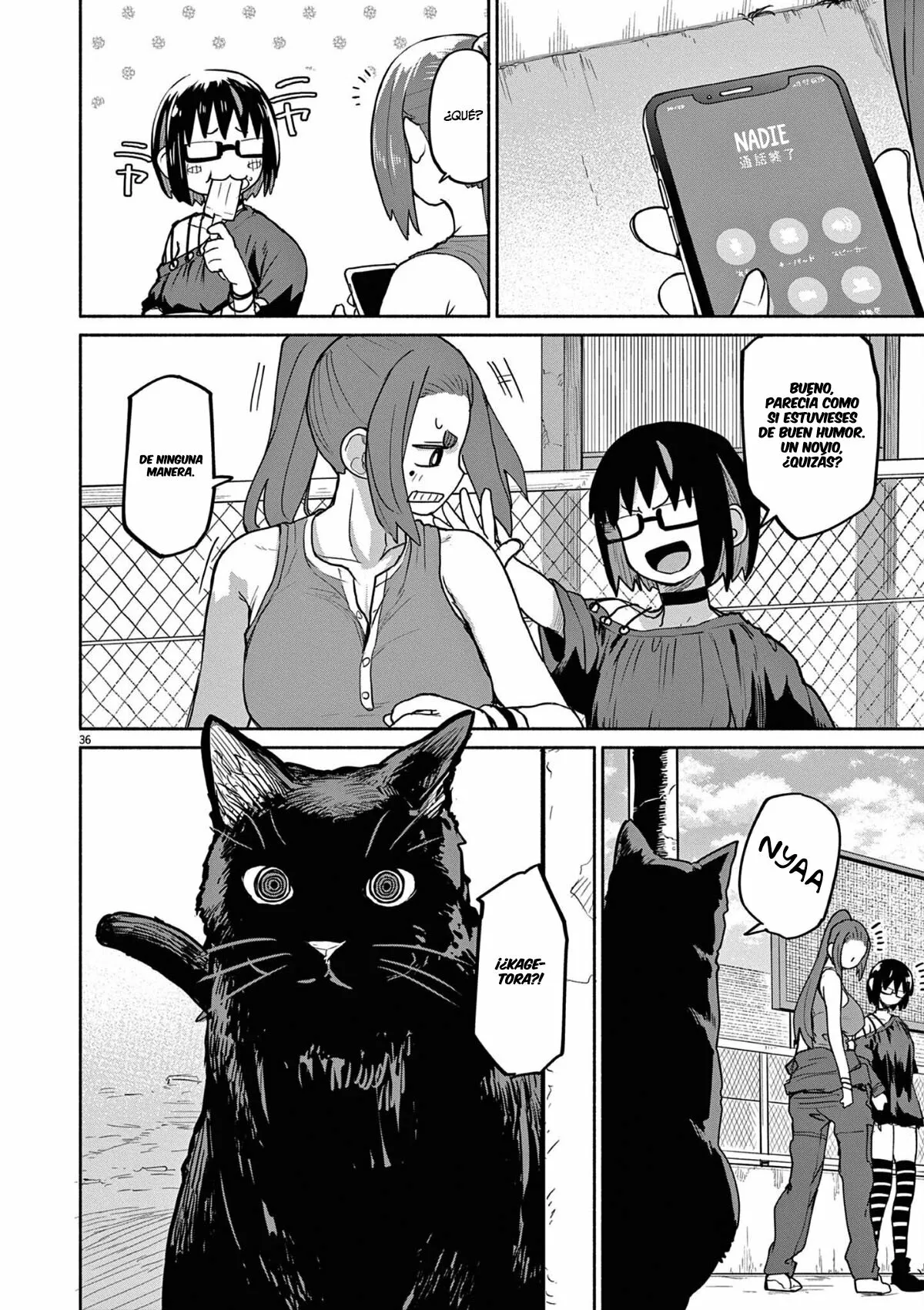 Kaii to otome to kamikakushi Capítulo 47 - Page 8