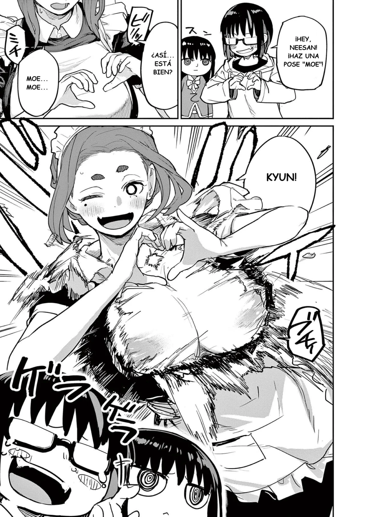 Kaii to otome to kamikakushi Capítulo 49.1 - Page 3