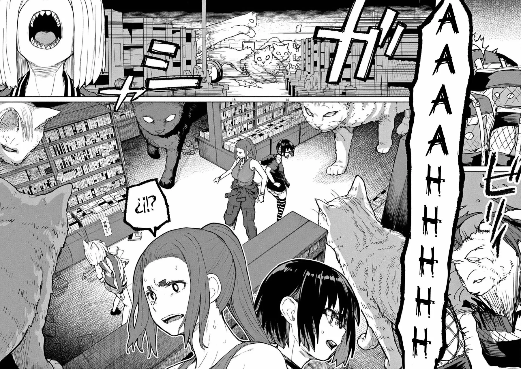 Kaii to otome to kamikakushi Capítulo 49 - Page 15