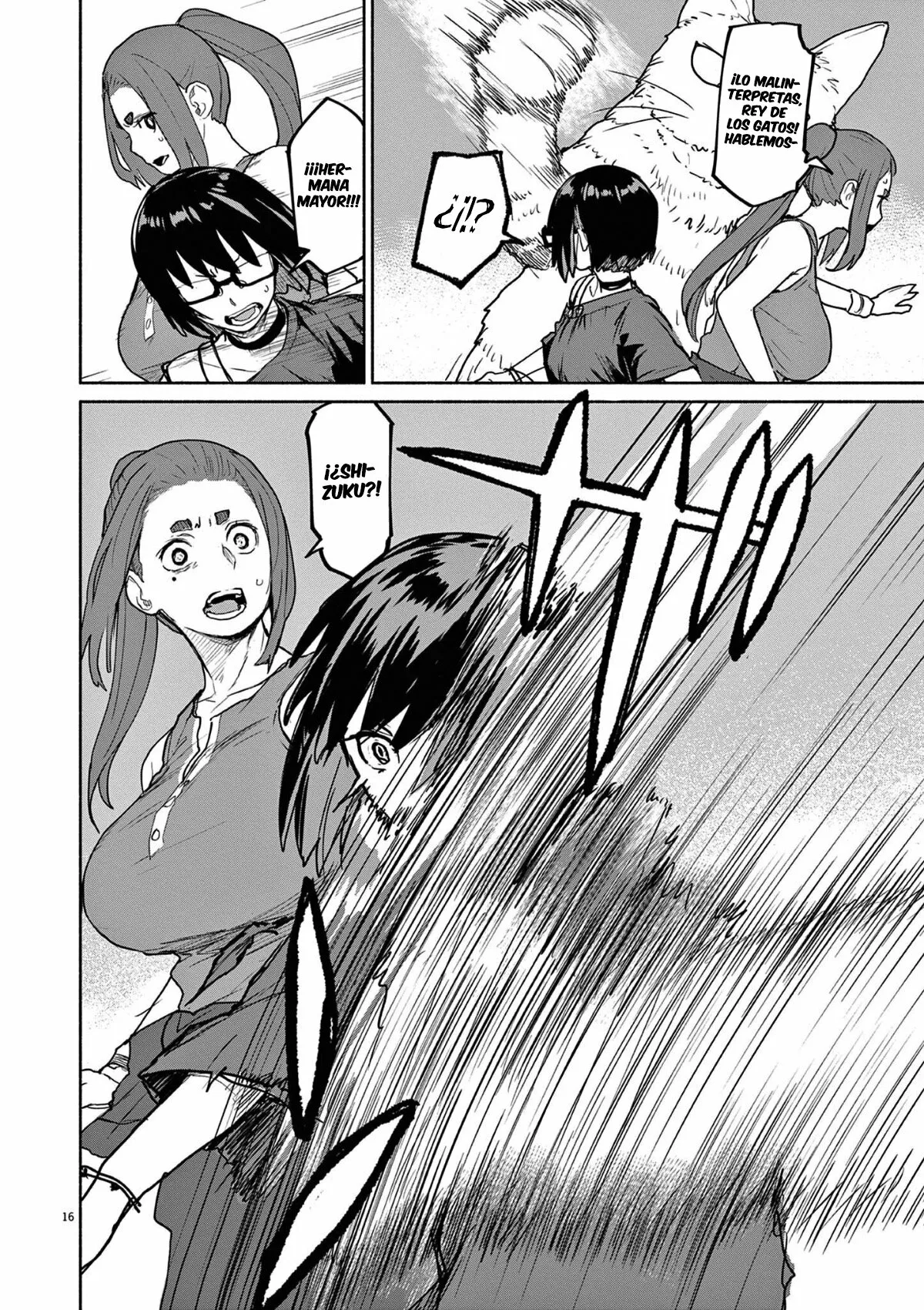 Kaii to otome to kamikakushi Capítulo 49 - Page 16