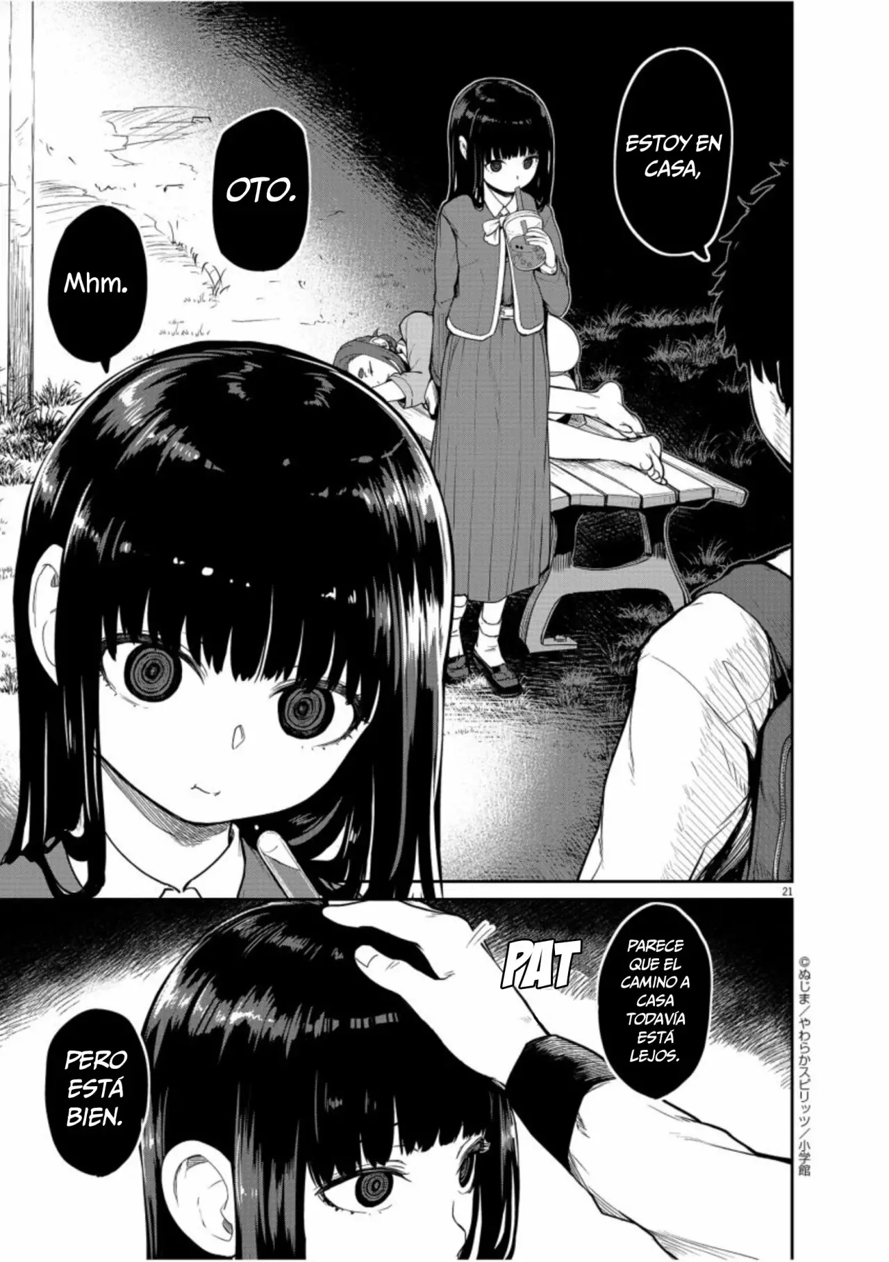 Kaii to otome to kamikakushi Capítulo 5 - Page 21