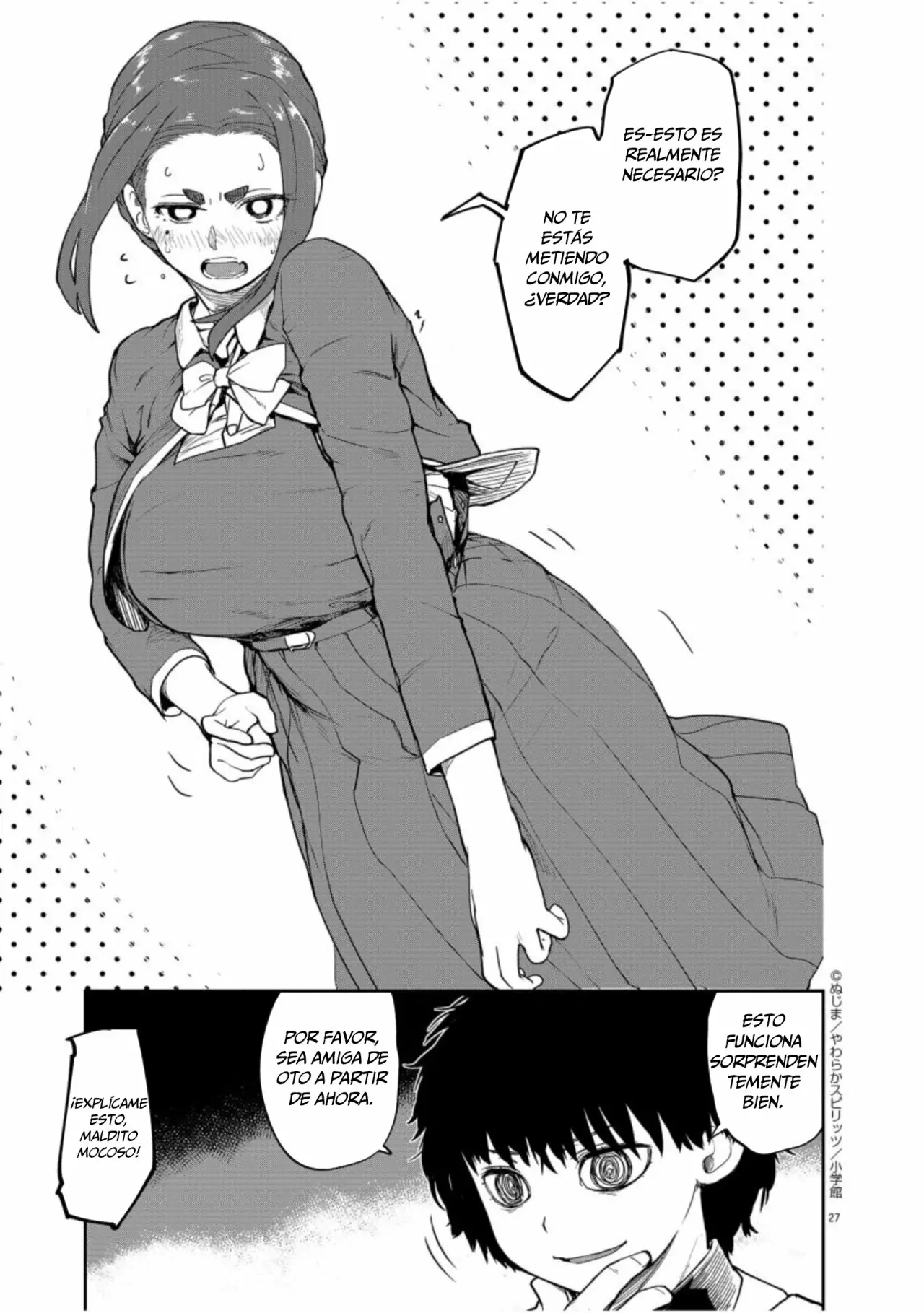 Kaii to otome to kamikakushi Capítulo 5 - Page 27
