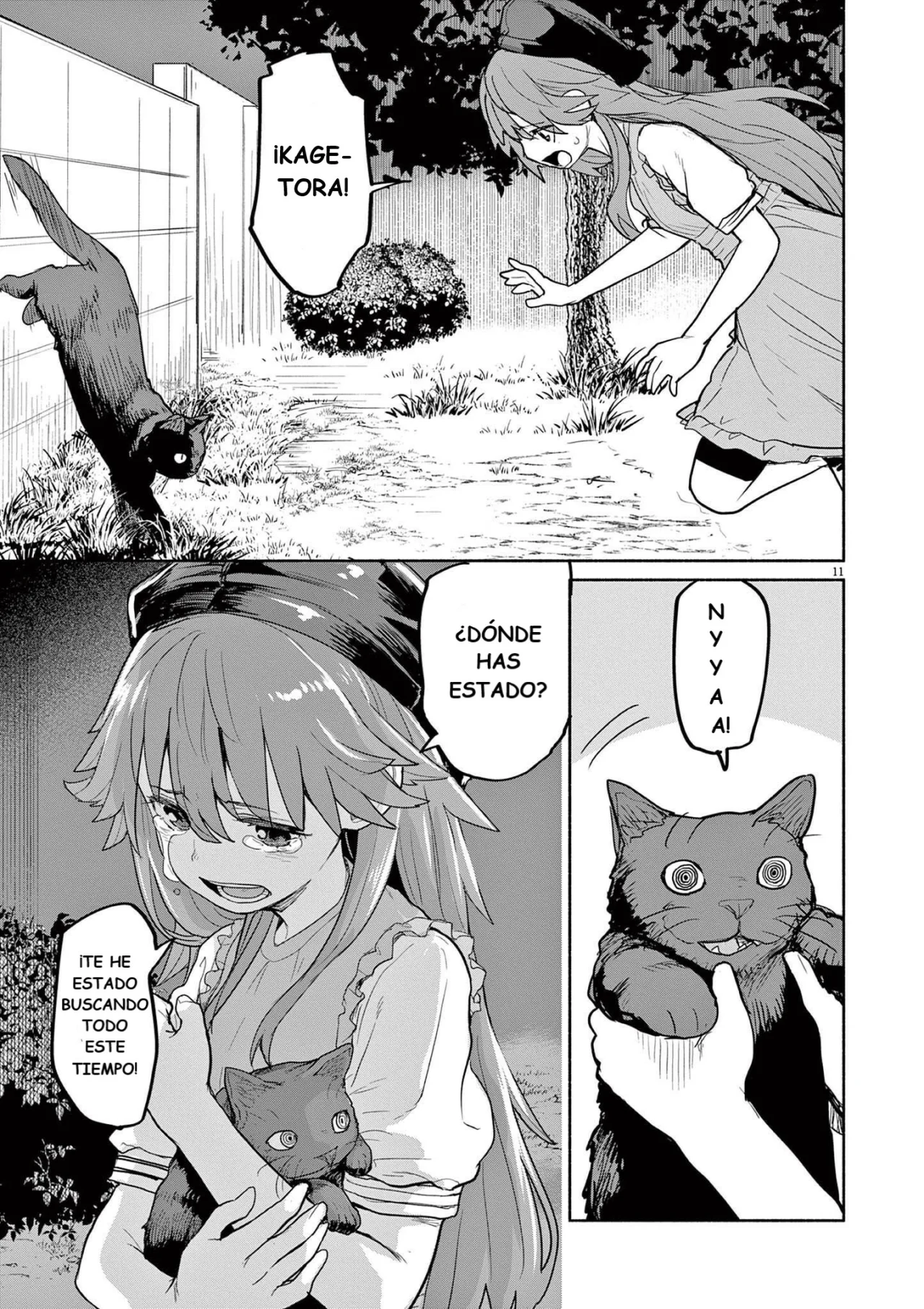 Kaii to otome to kamikakushi Capítulo 51 - Page 12