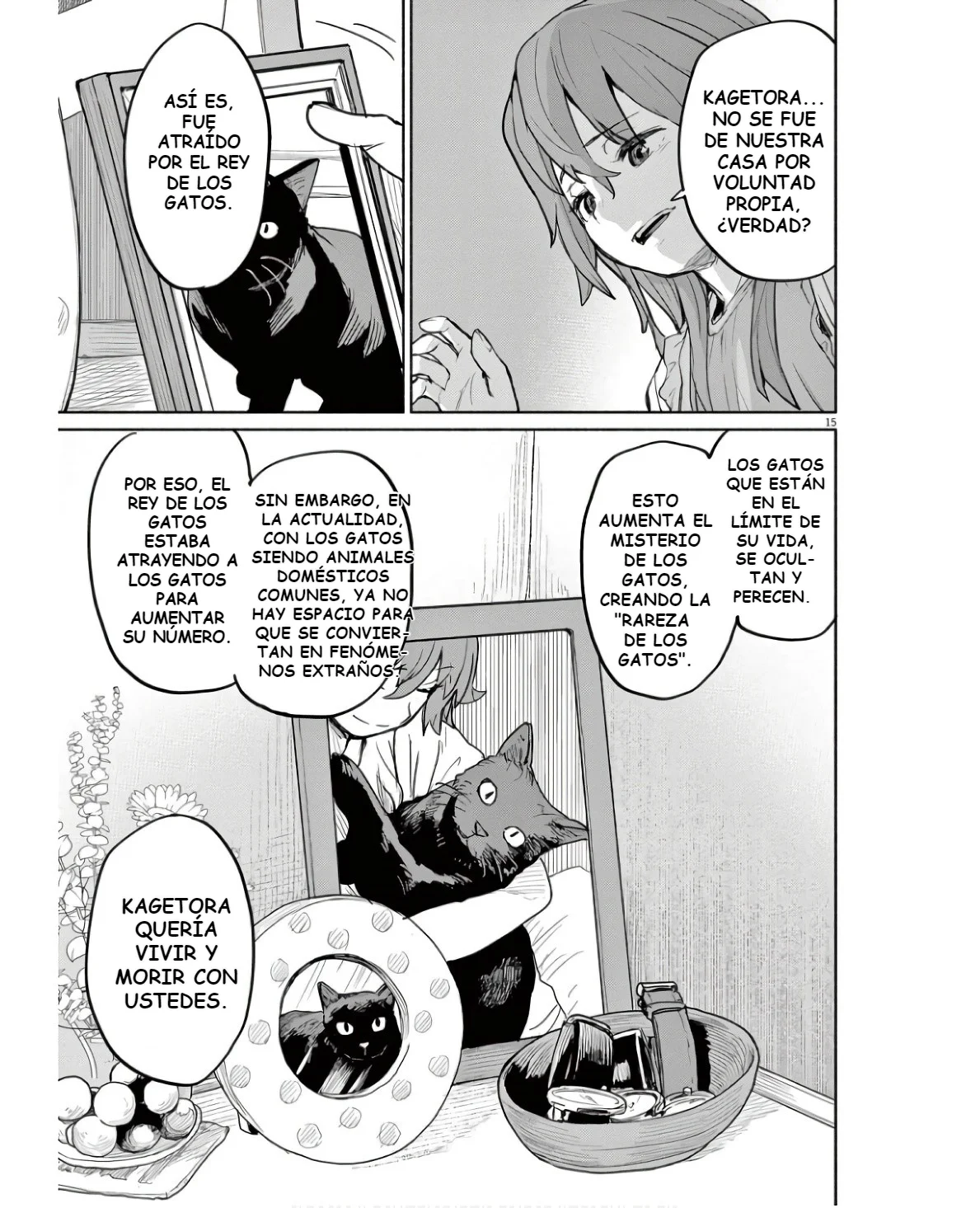 Kaii to otome to kamikakushi Capítulo 52 - Page 16