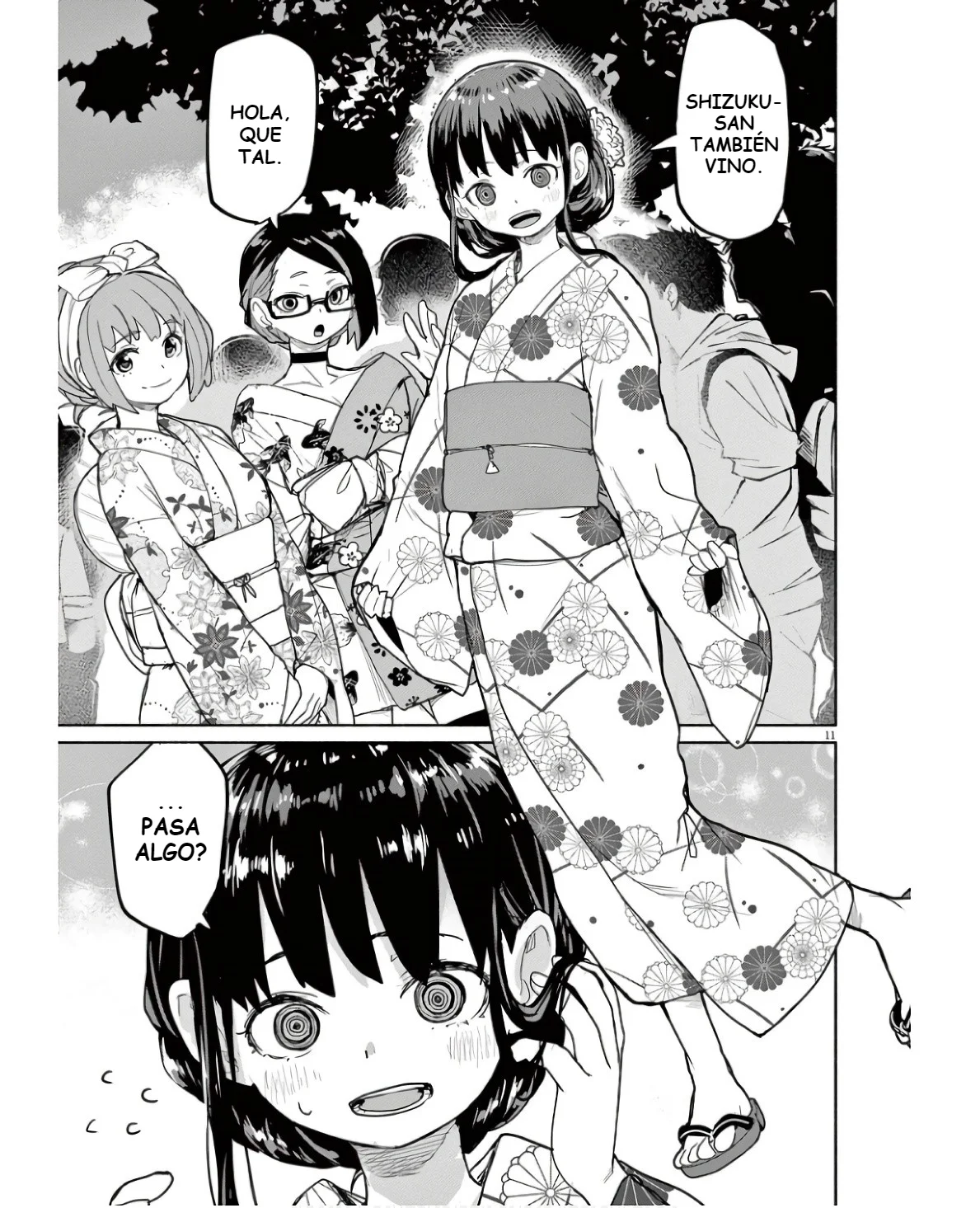 Kaii to otome to kamikakushi Capítulo 53 - Page 11