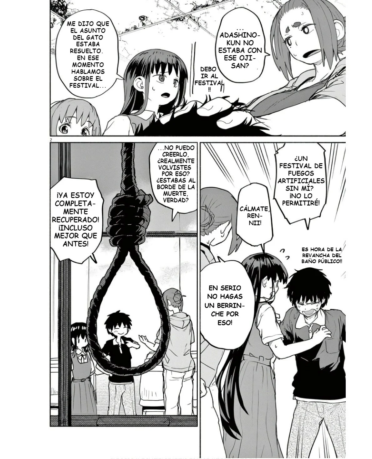 Kaii to otome to kamikakushi Capítulo 53 - Page 3