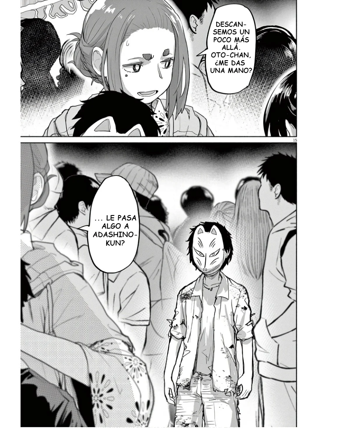 Kaii to otome to kamikakushi Capítulo 54 - Page 16