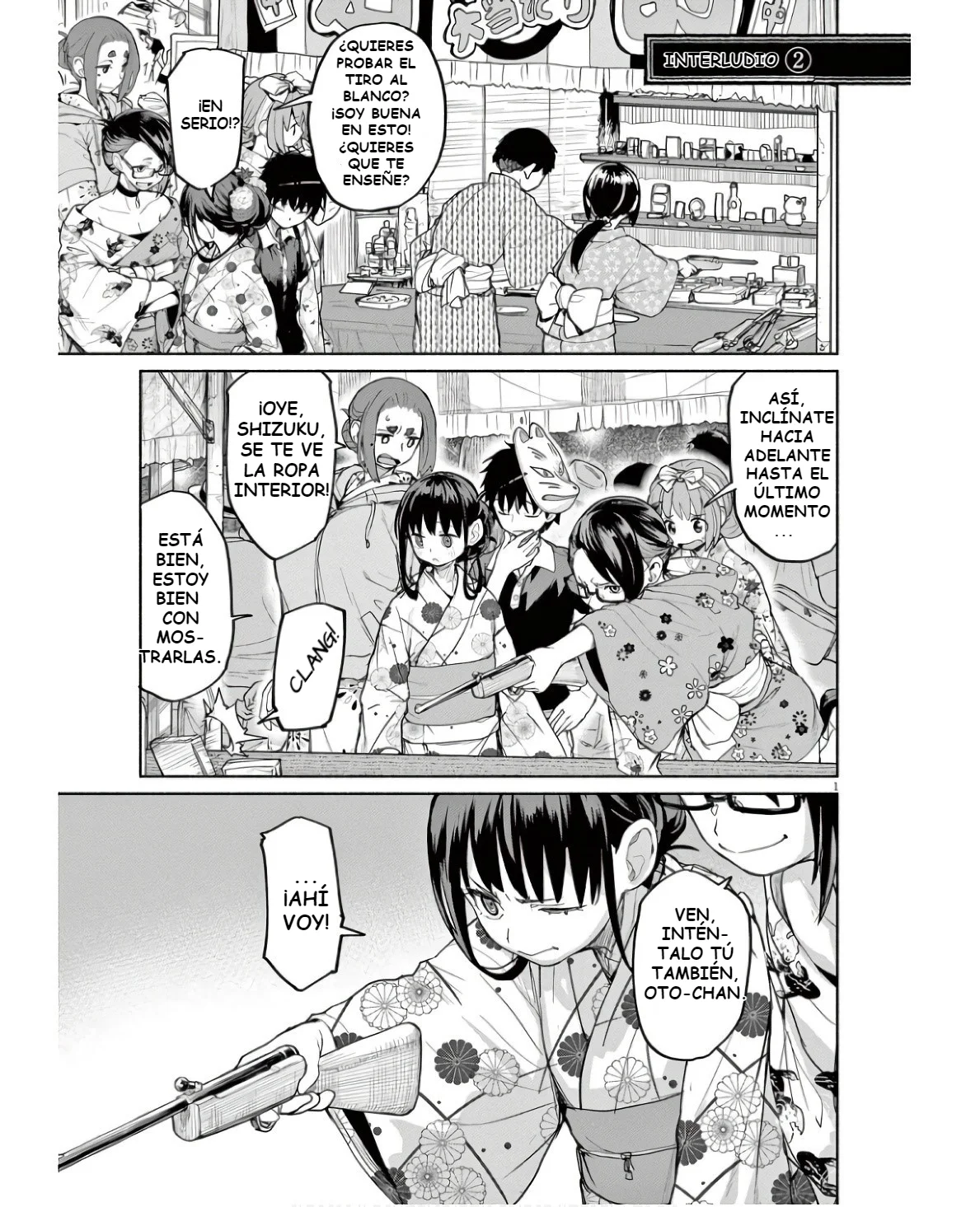 Kaii to otome to kamikakushi Capítulo 54 - Page 2