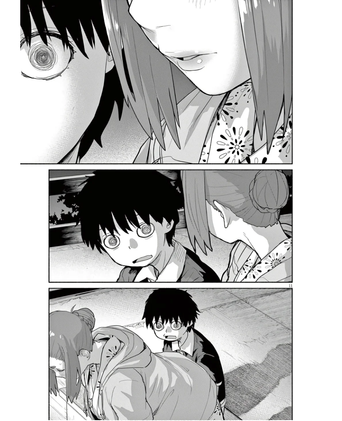 Kaii to otome to kamikakushi Capítulo 55 - Page 12