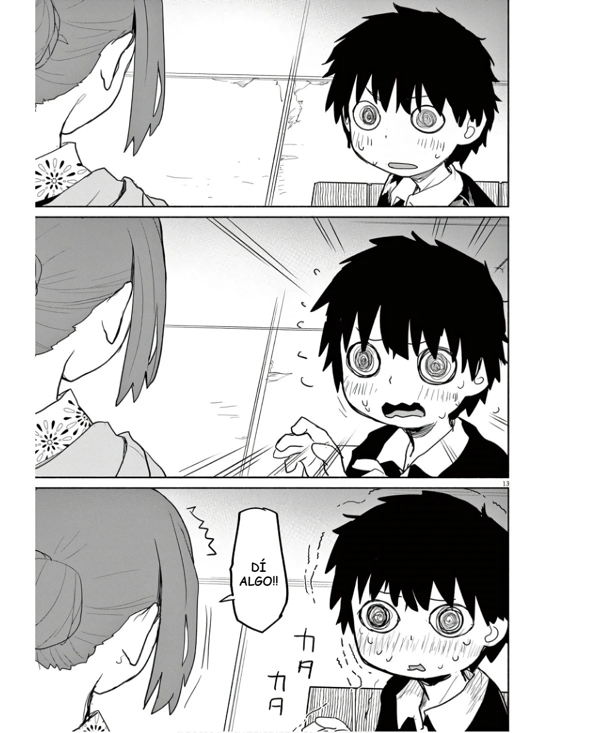 Kaii to otome to kamikakushi Capítulo 55 - Page 14