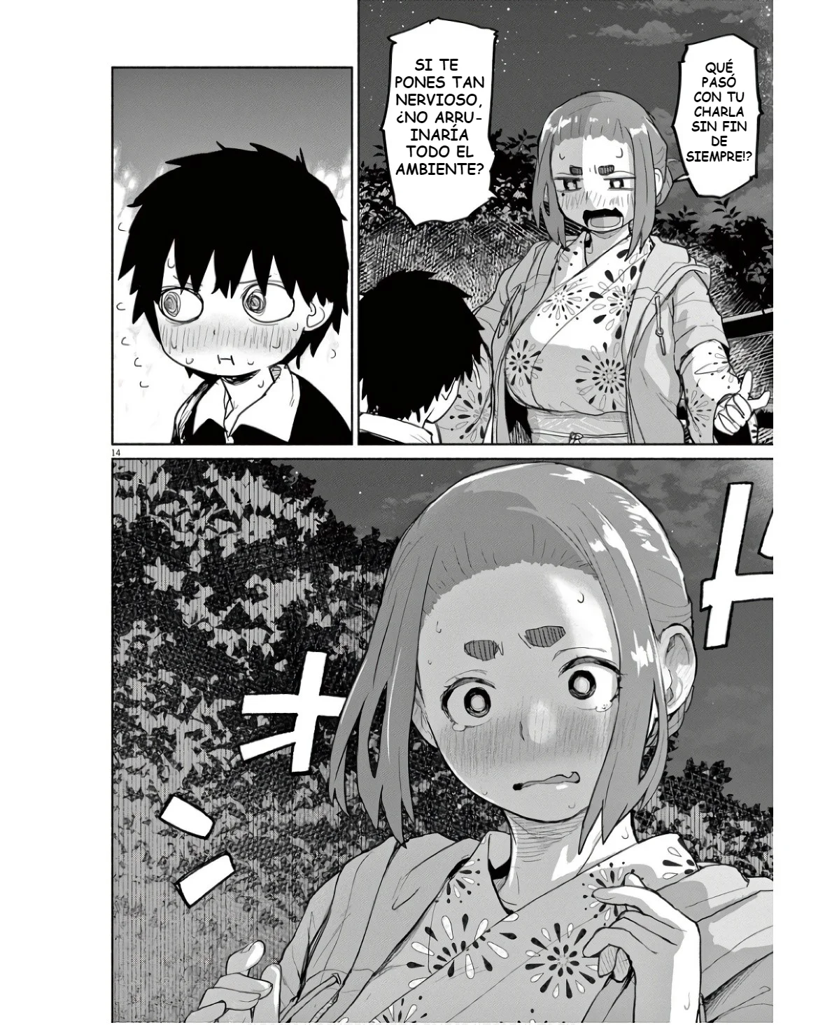 Kaii to otome to kamikakushi Capítulo 55 - Page 15