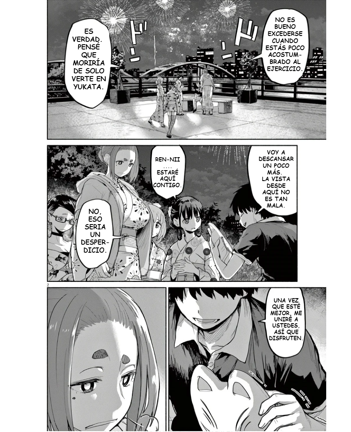Kaii to otome to kamikakushi Capítulo 55 - Page 3