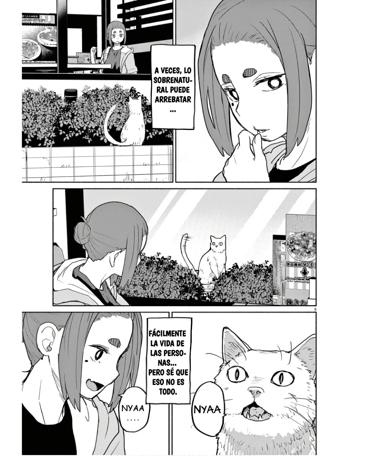 Kaii to otome to kamikakushi Capítulo 56 - Page 10