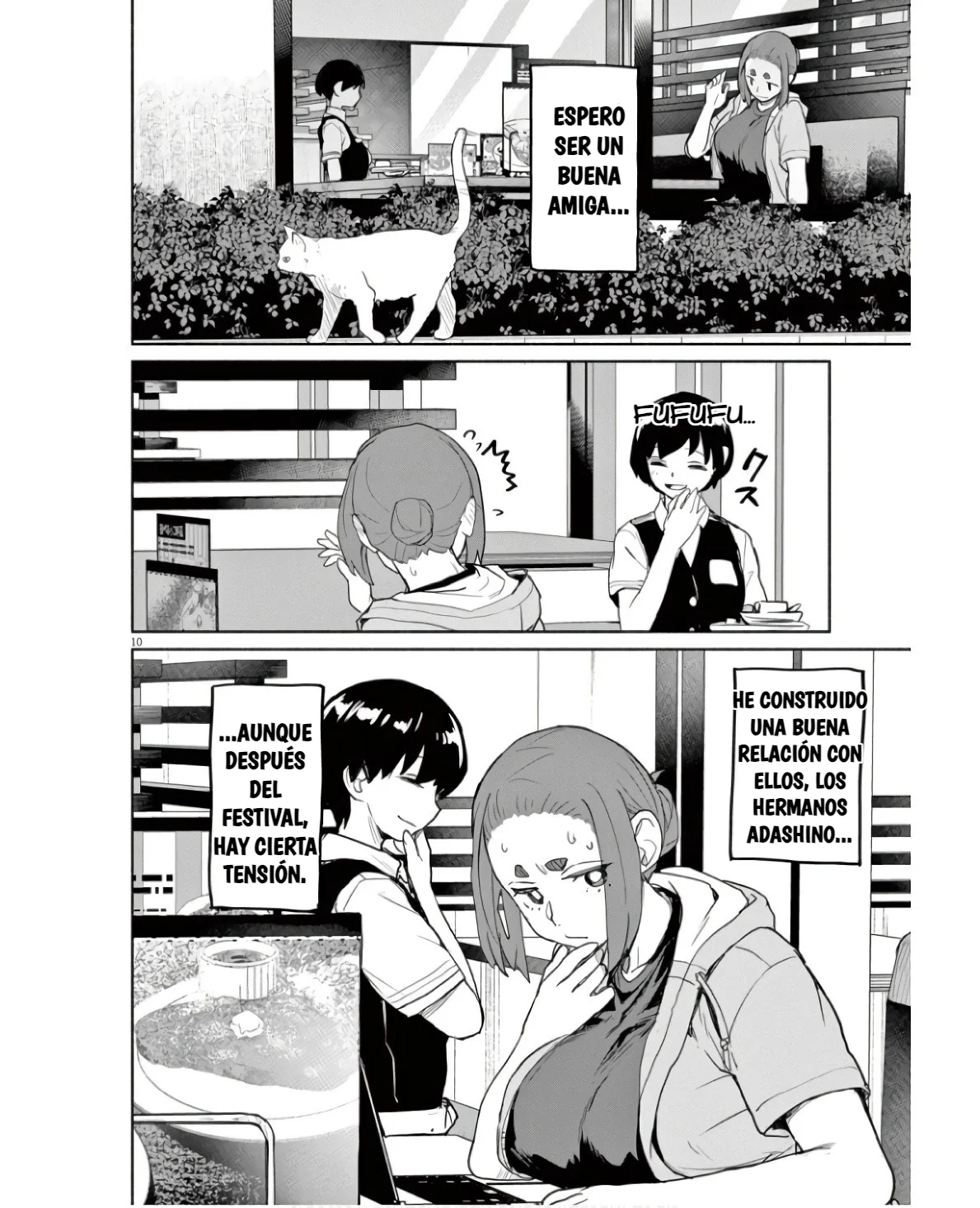 Kaii to otome to kamikakushi Capítulo 56 - Page 11