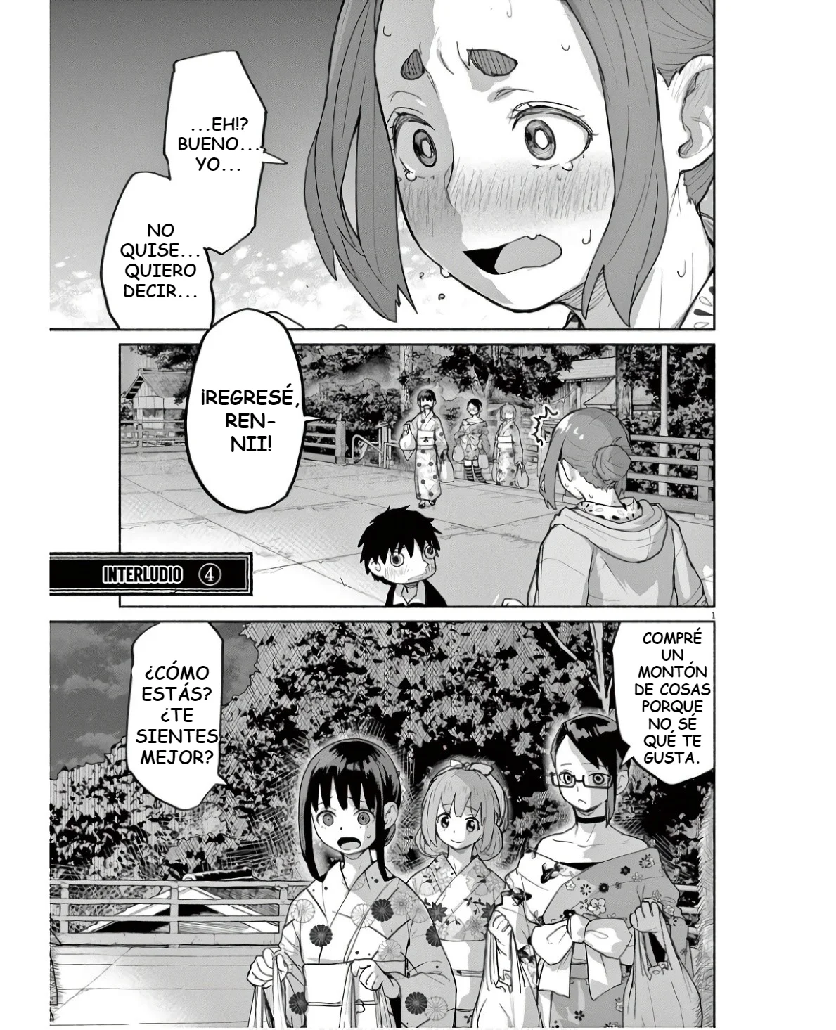 Kaii to otome to kamikakushi Capítulo 56 - Page 2