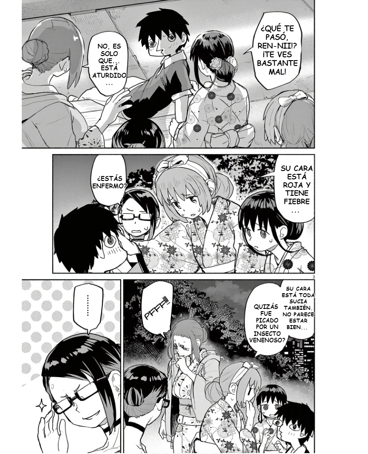 Kaii to otome to kamikakushi Capítulo 56 - Page 4