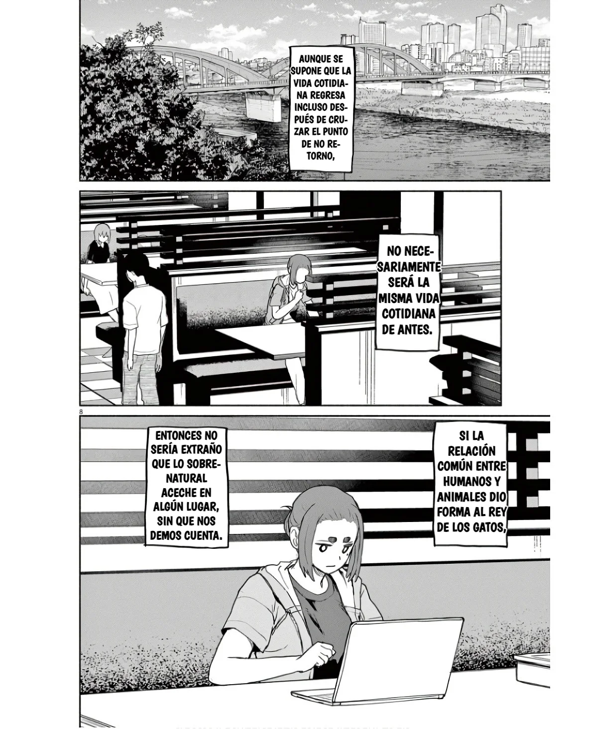 Kaii to otome to kamikakushi Capítulo 56 - Page 9