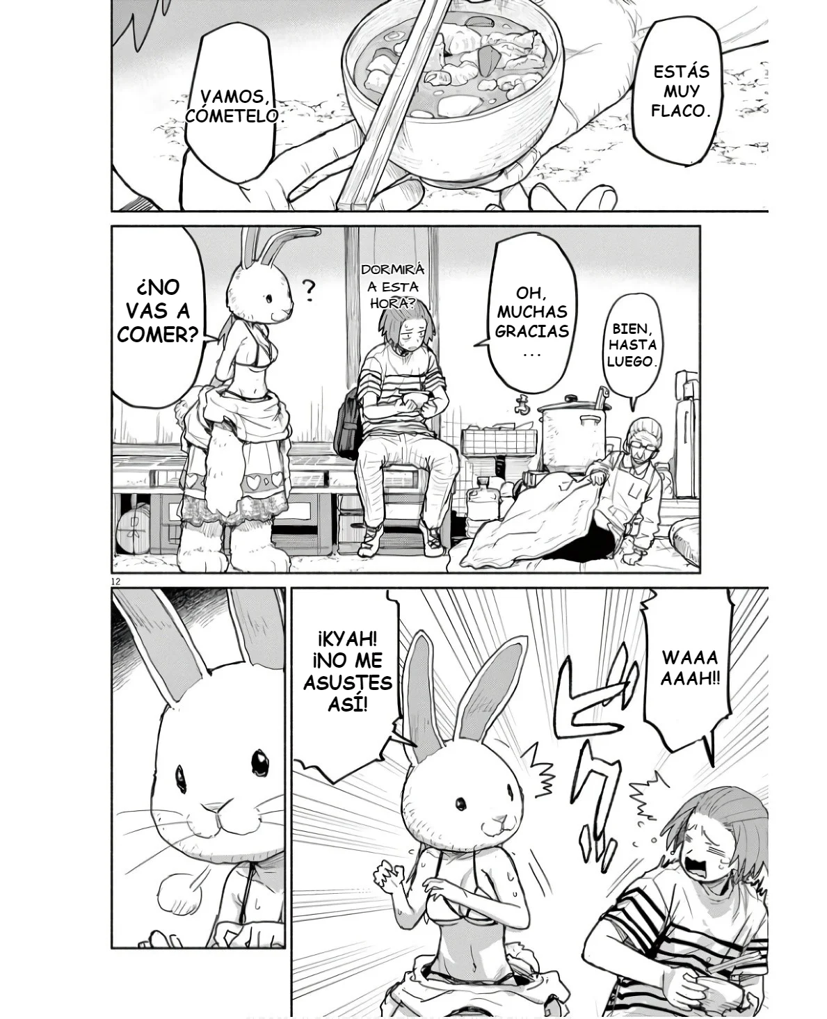Kaii to otome to kamikakushi Capítulo 58 - Page 13