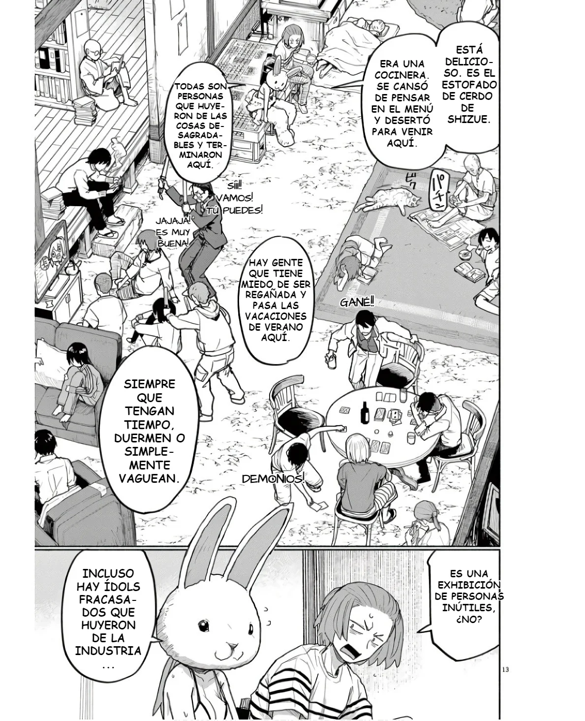 Kaii to otome to kamikakushi Capítulo 58 - Page 14