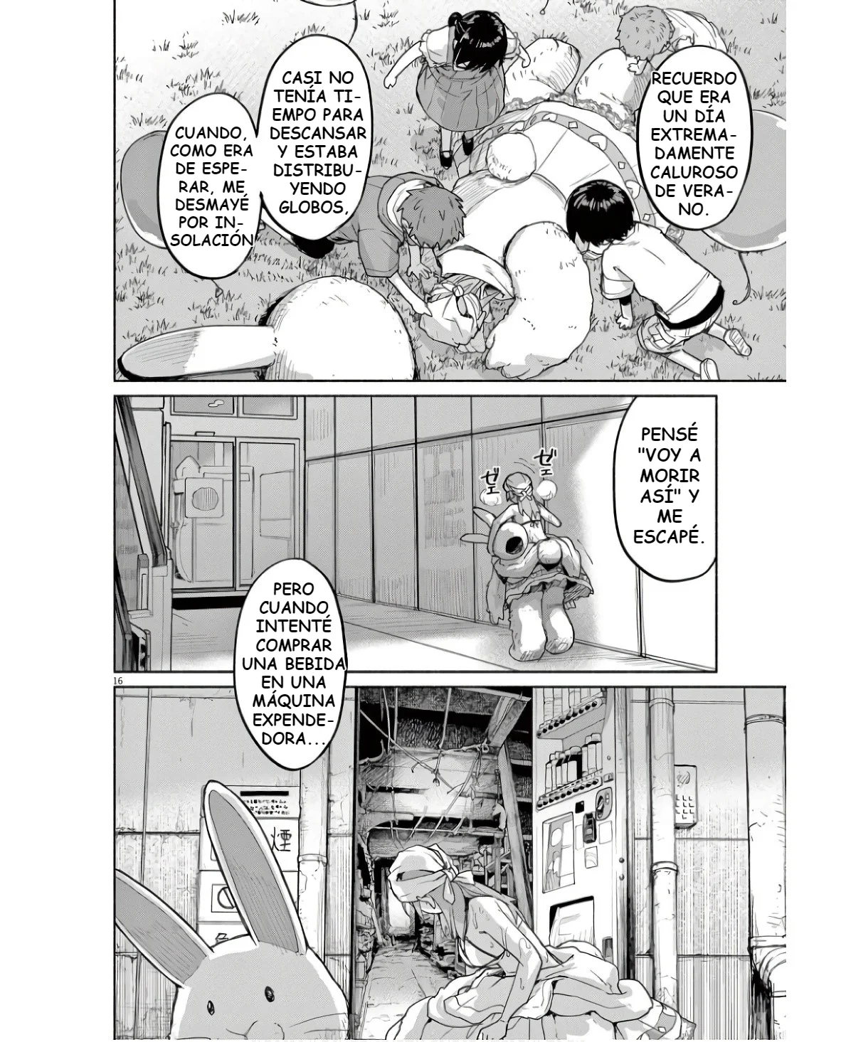 Kaii to otome to kamikakushi Capítulo 58 - Page 17