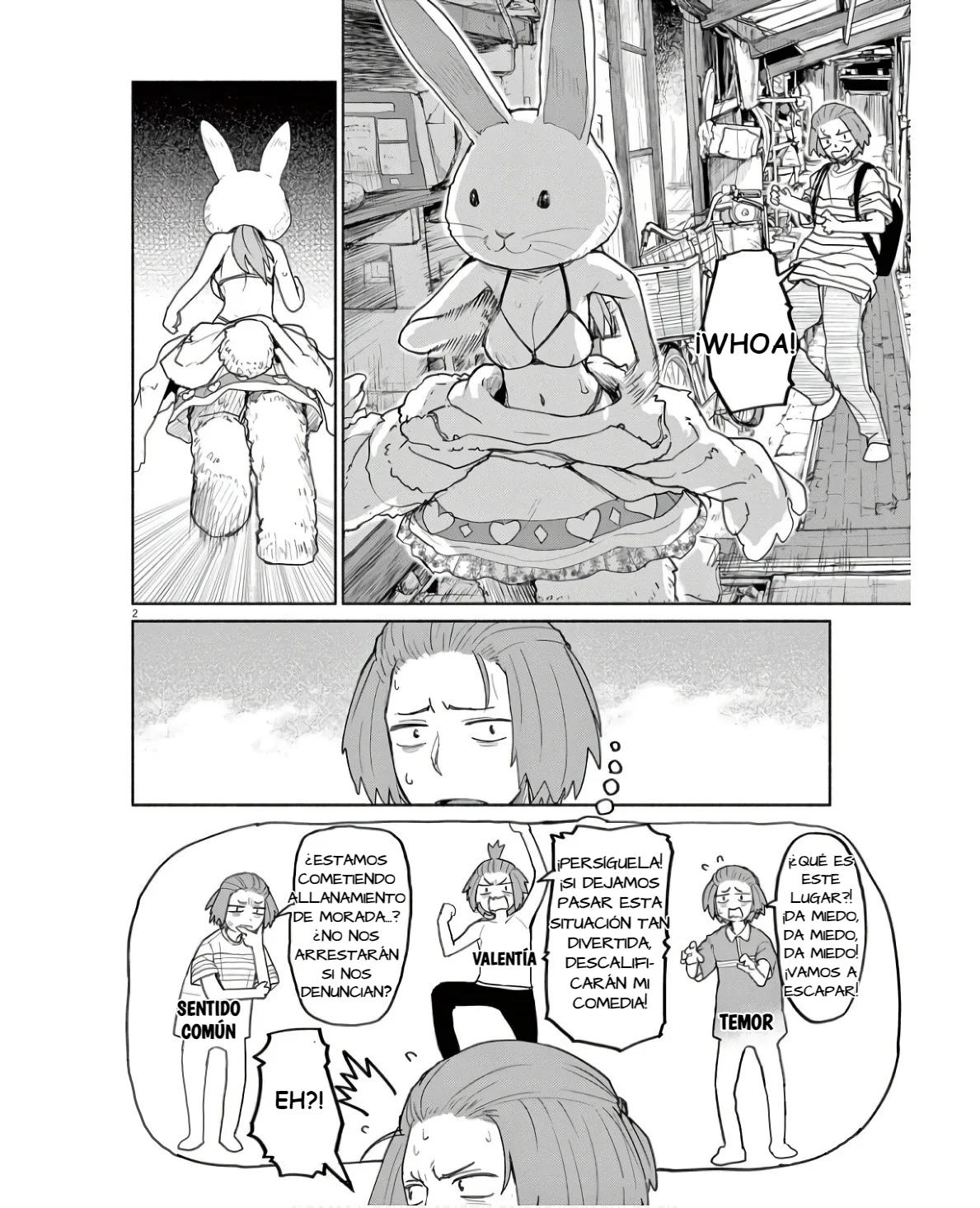 Kaii to otome to kamikakushi Capítulo 58 - Page 3