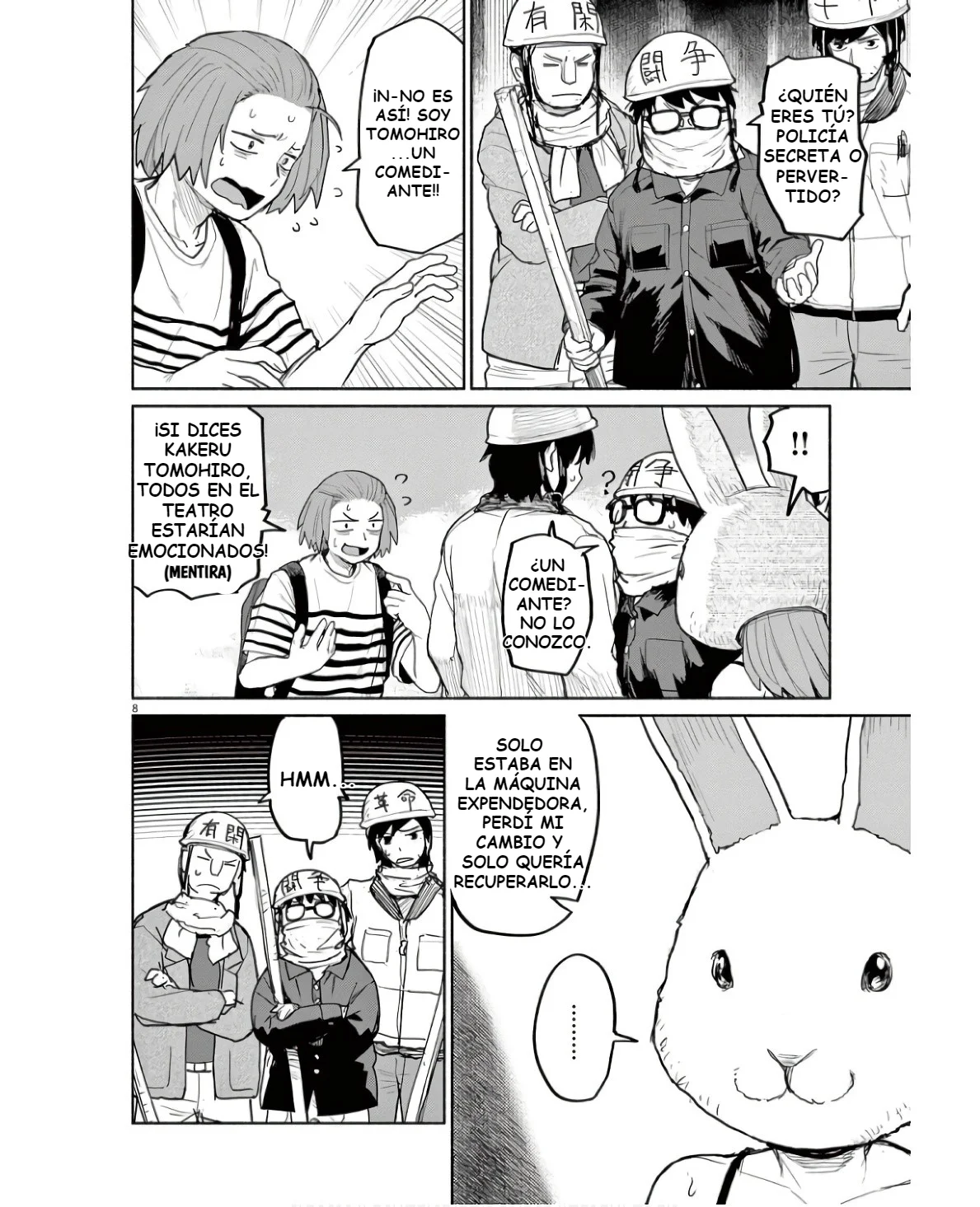 Kaii to otome to kamikakushi Capítulo 58 - Page 9