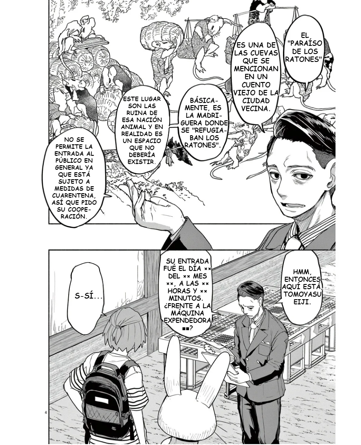 Kaii to otome to kamikakushi Capítulo 59 - Page 5